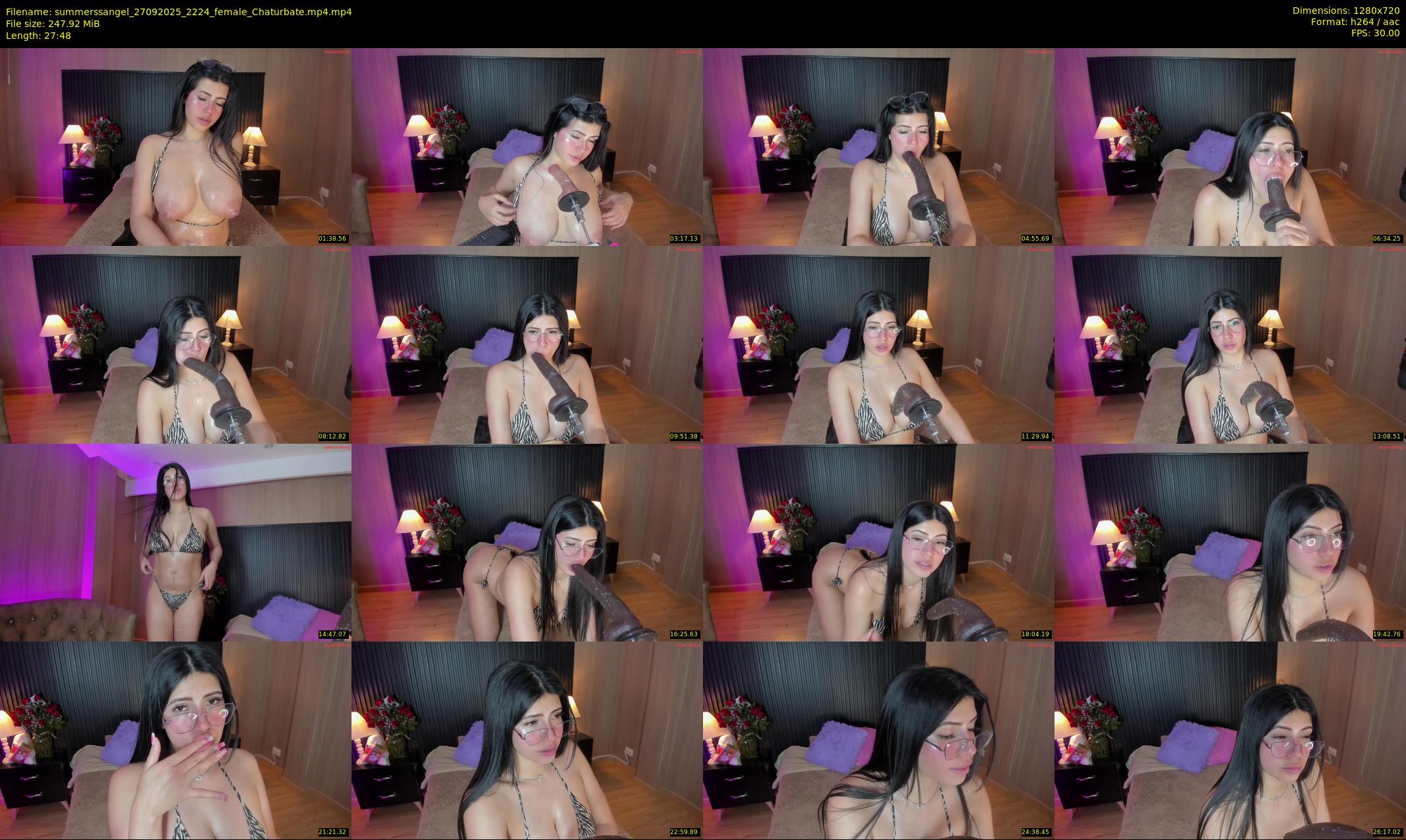 summerssangel — 28 minute Chaturbate female cam show recording, 720p, Sep 27, 2025