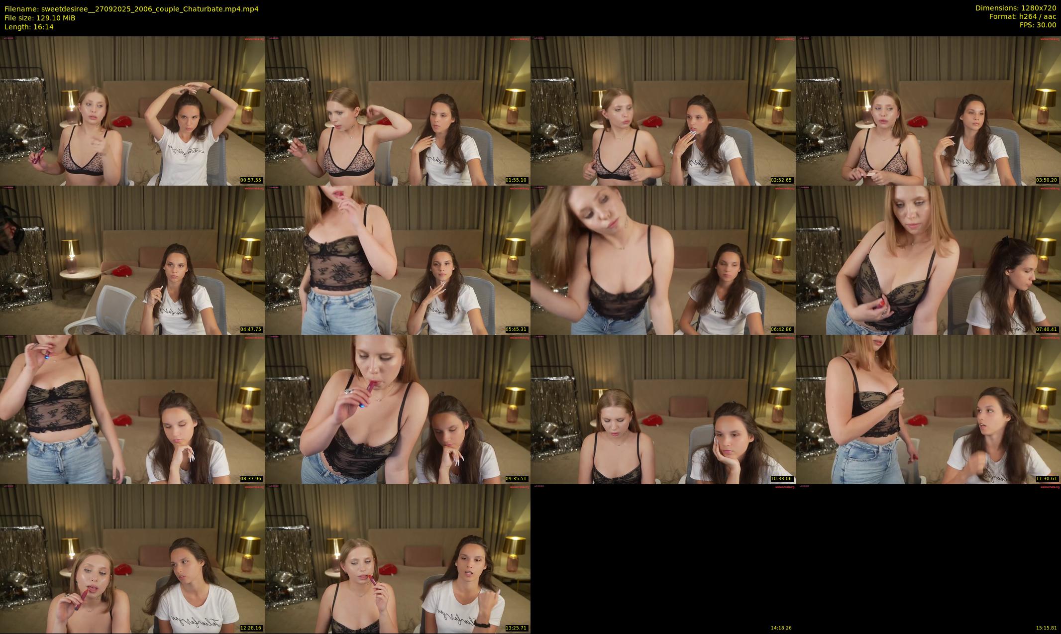 sweetdesiree_ — 17 minute Chaturbate couple cam show recording, 720p, Sep 27, 2025