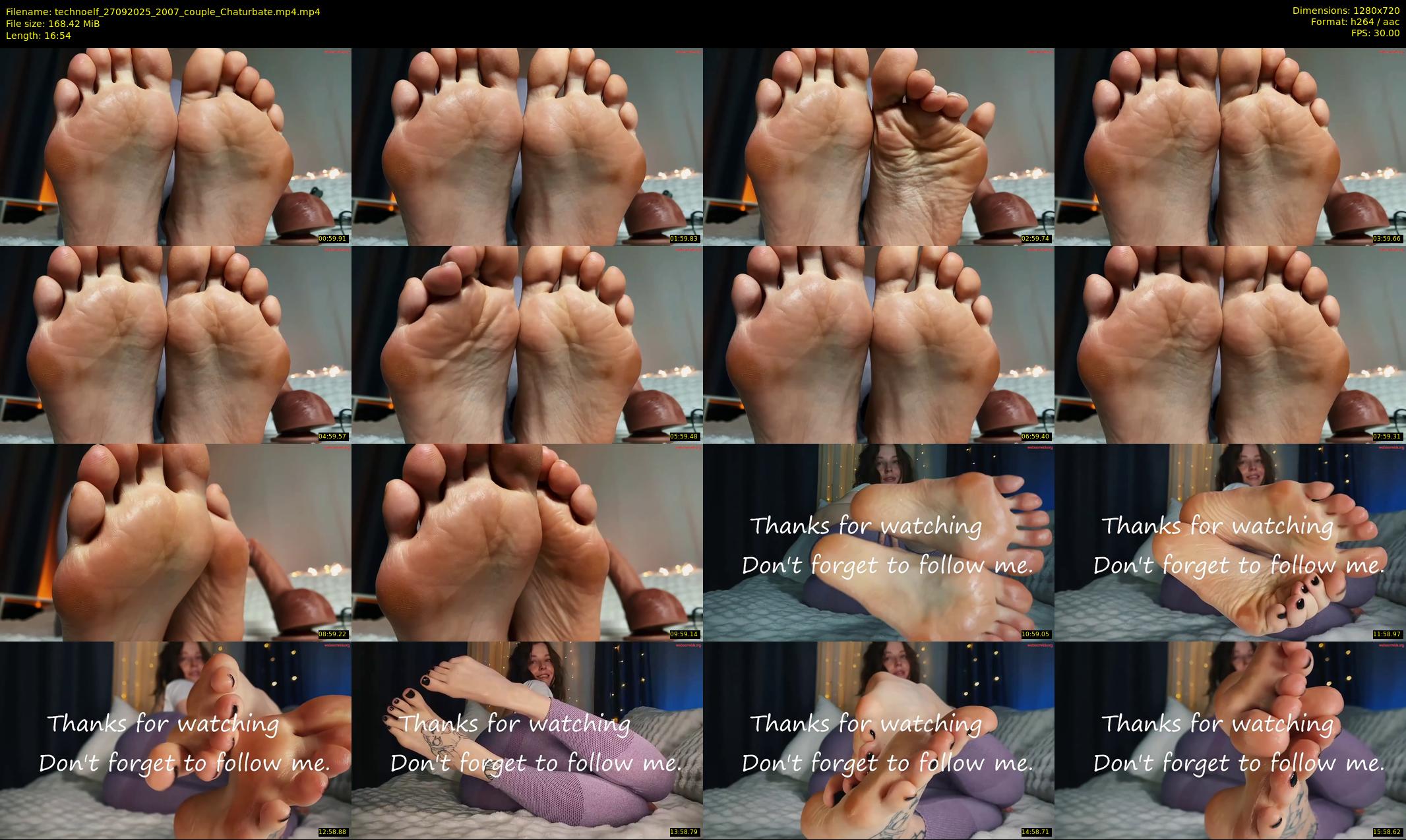 technoelf — 17 minute Chaturbate female cam show recording, 720p, Sep 27, 2025
