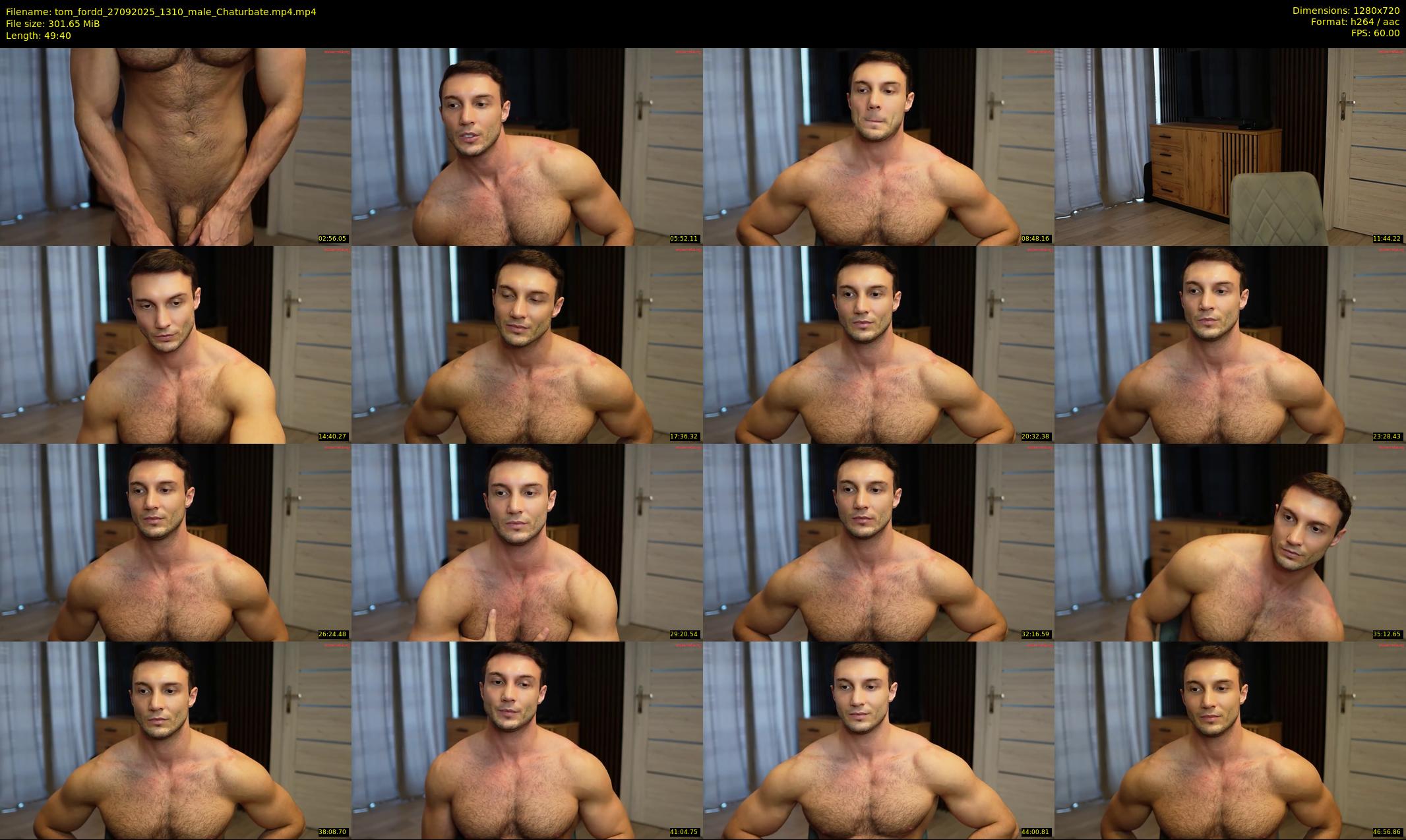 tom_fordd — 50 minute Chaturbate male cam show recording, 720p, Sep 27, 2025