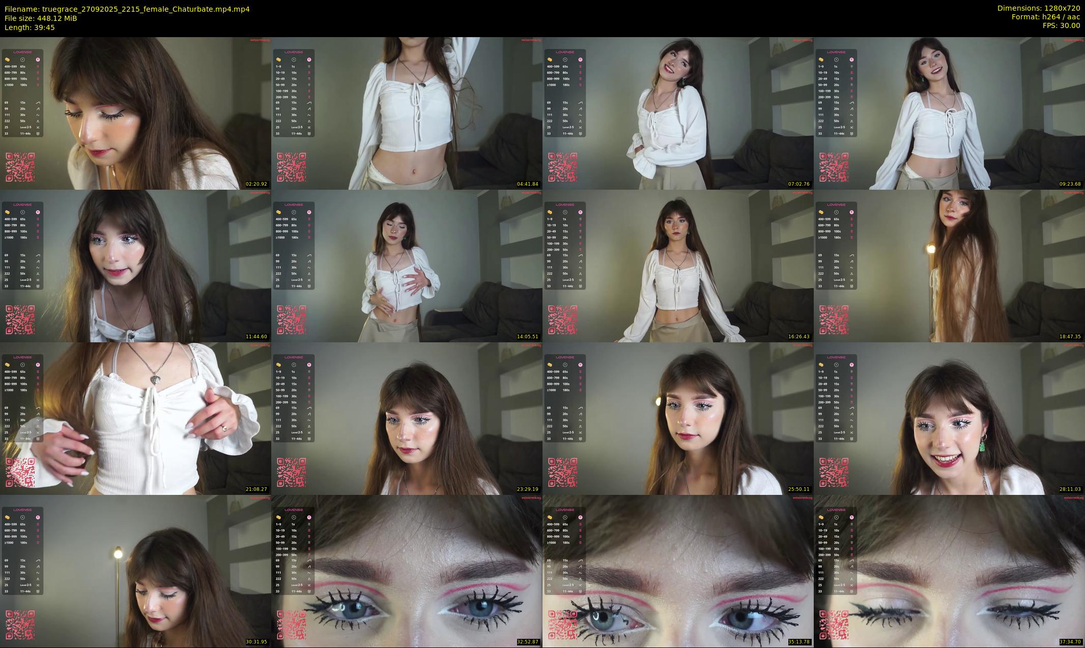 truegrace — 40 minute Chaturbate female cam show recording, 720p, Sep 27, 2025