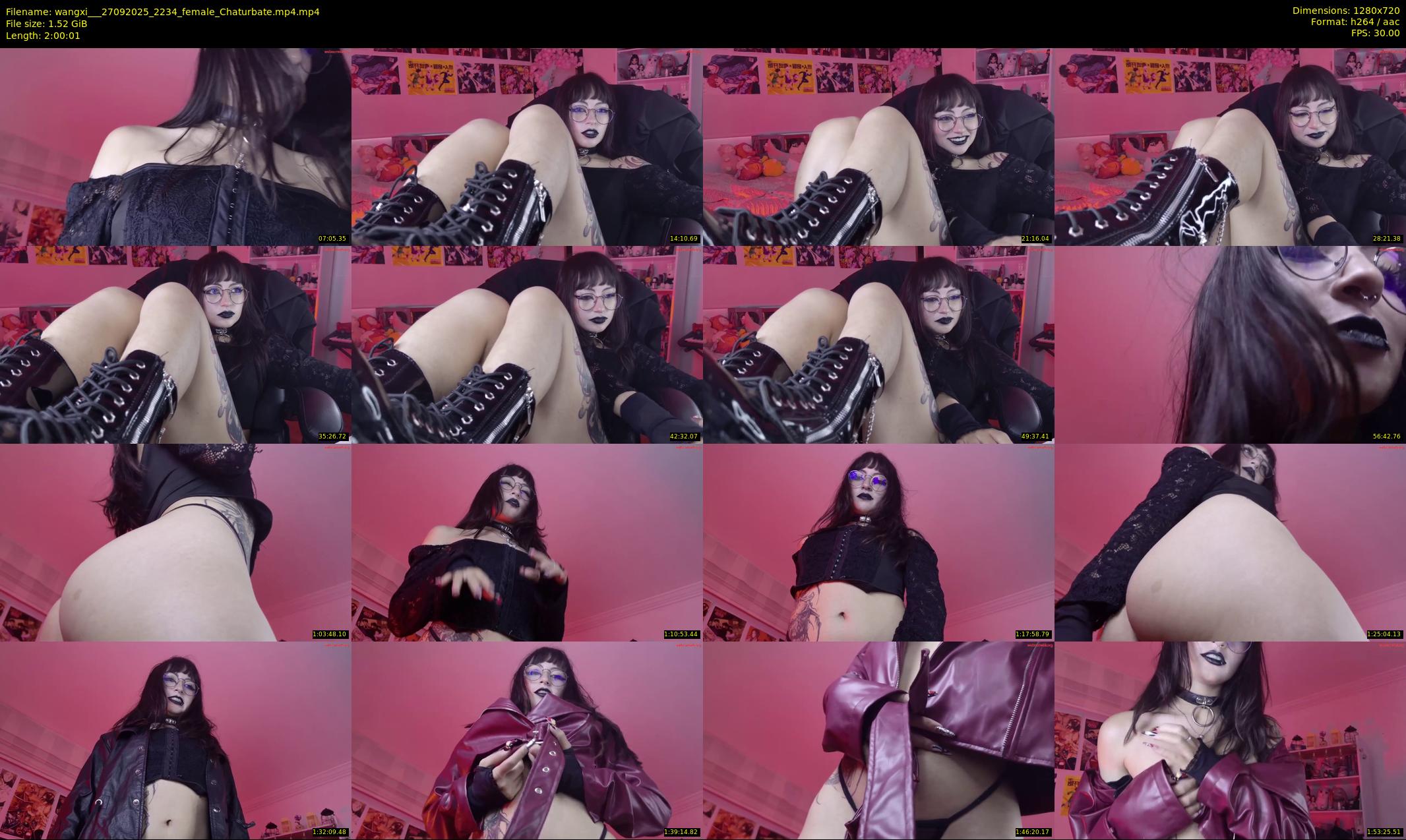 wangxi__ — 121 minute Chaturbate female cam show recording, 720p, Sep 27, 2025