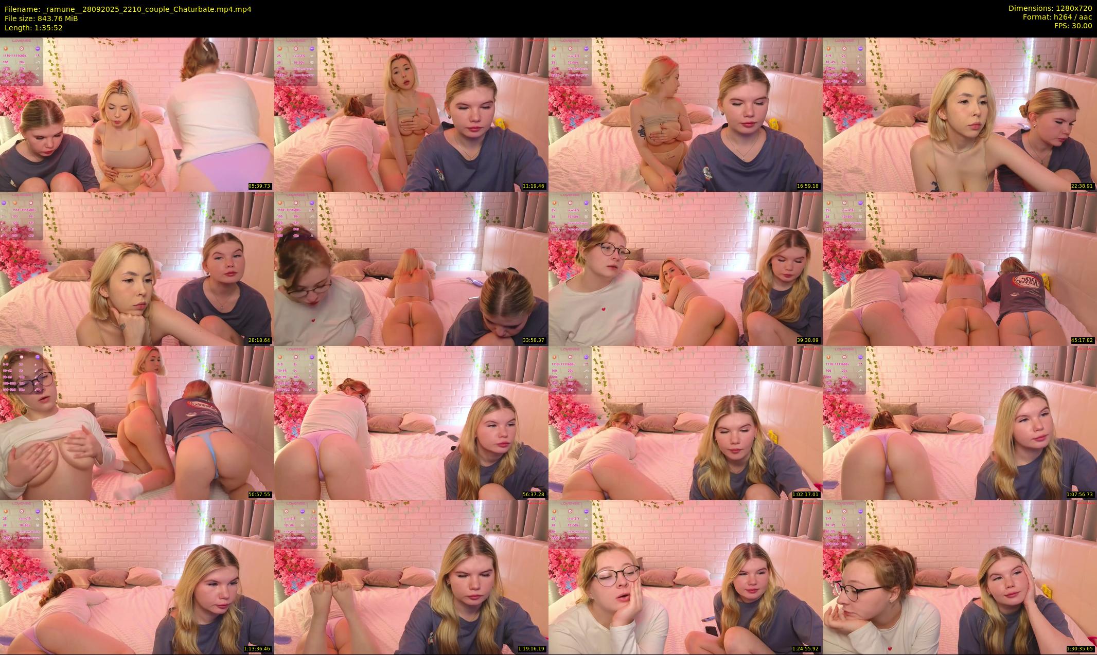 _ramune_ — 96 minute Chaturbate couple cam show recording, 720p, Sep 28, 2025