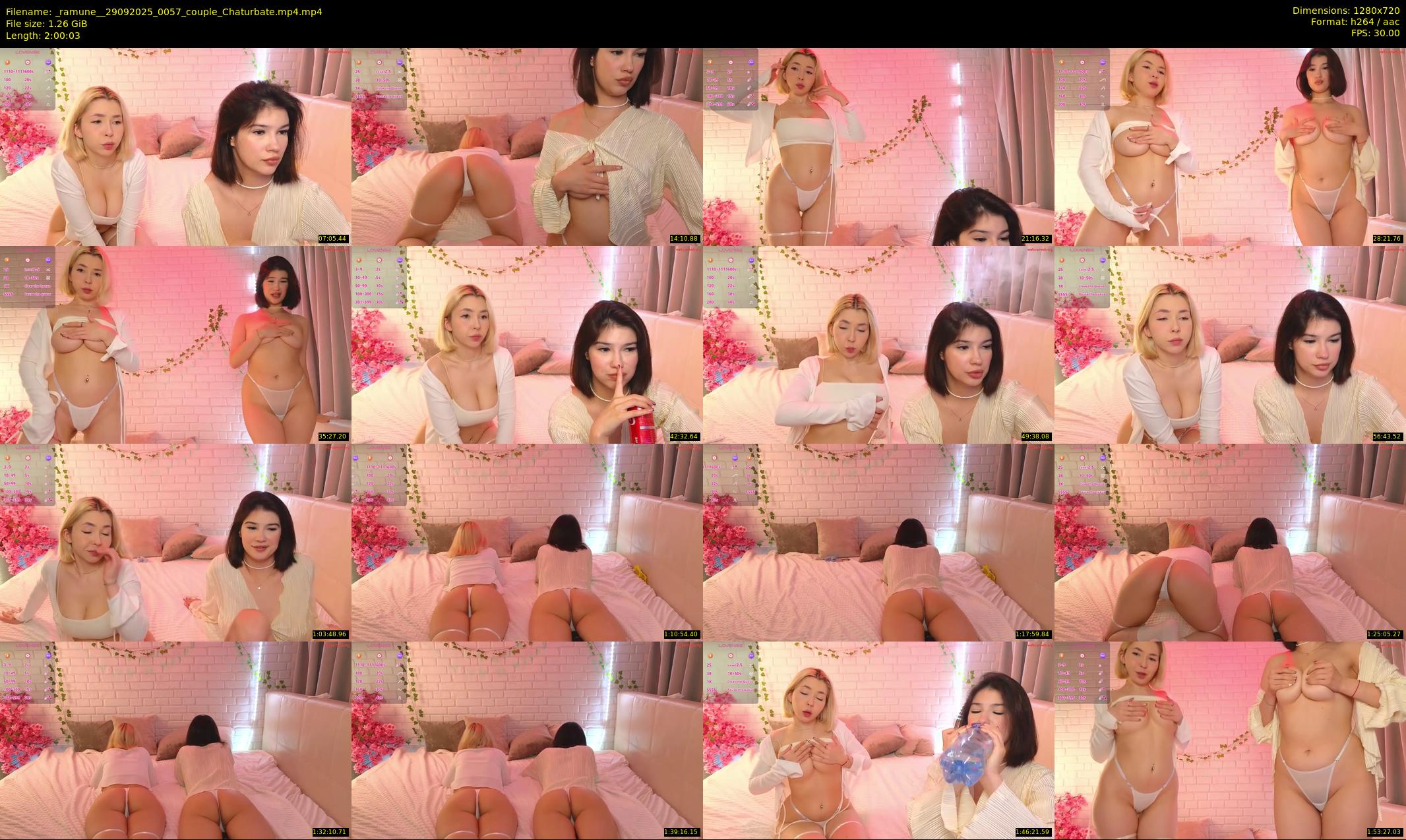 _ramune_ — 121 minute Chaturbate couple cam show recording, 720p, Sep 29, 2025