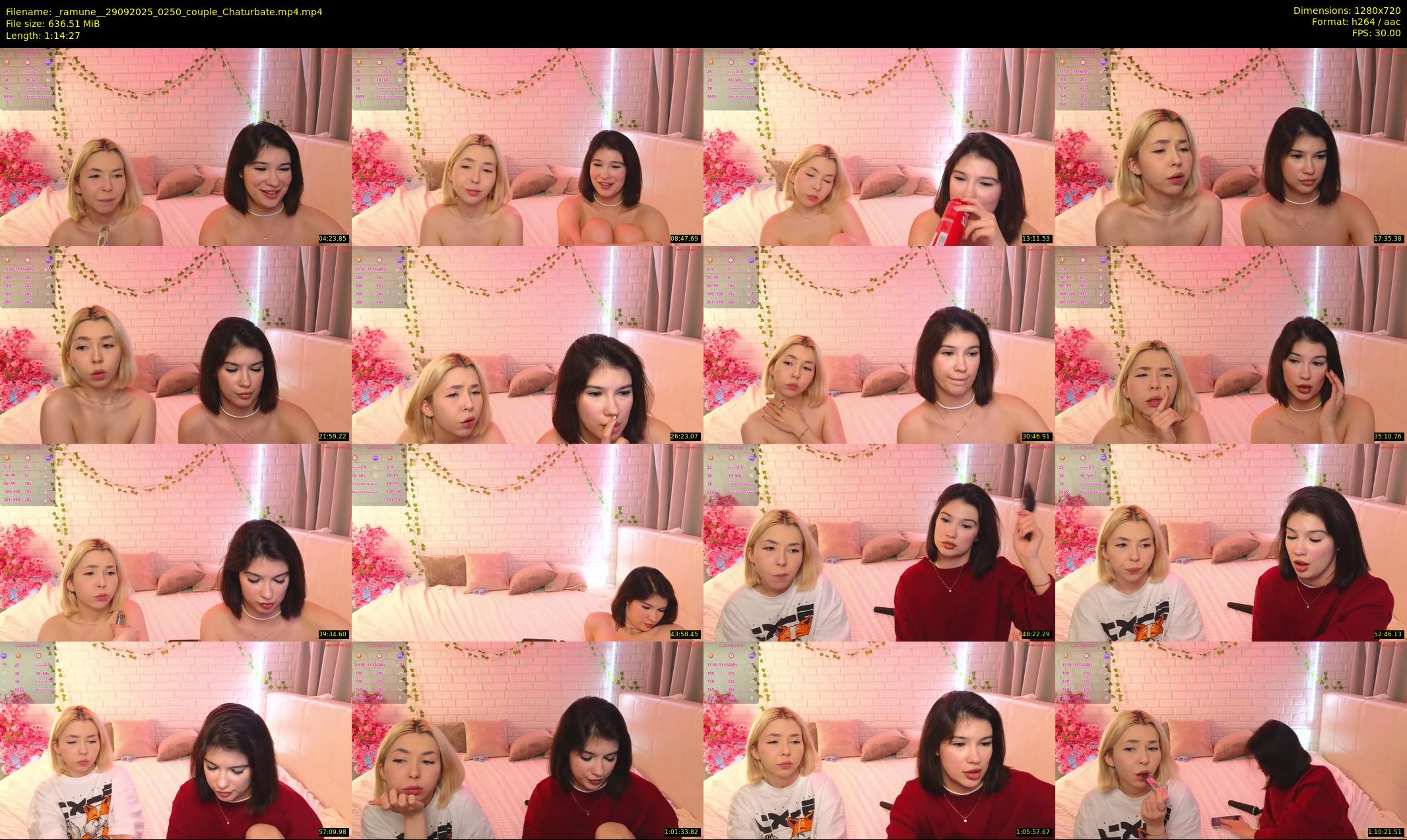 _ramune_ — 75 minute Chaturbate couple cam show recording, 720p, Sep 29, 2025