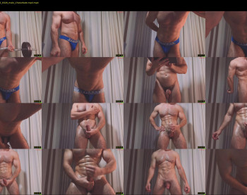 adam_muscle_ — 65 minute Chaturbate male cam show recording, 720p, Sep 29, 2025