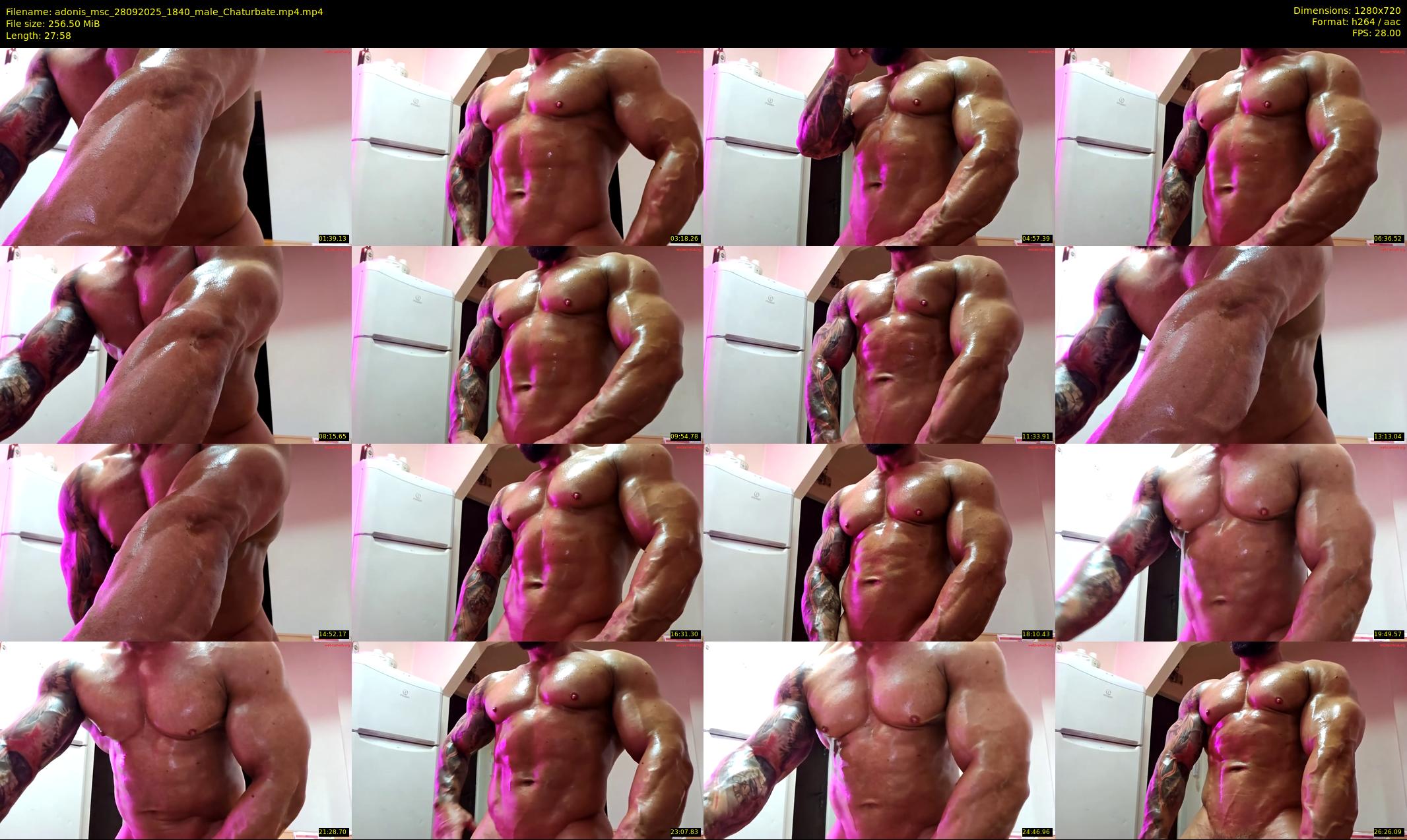 adonis_msc — 28 minute Chaturbate male cam show recording, 720p, Sep 28, 2025