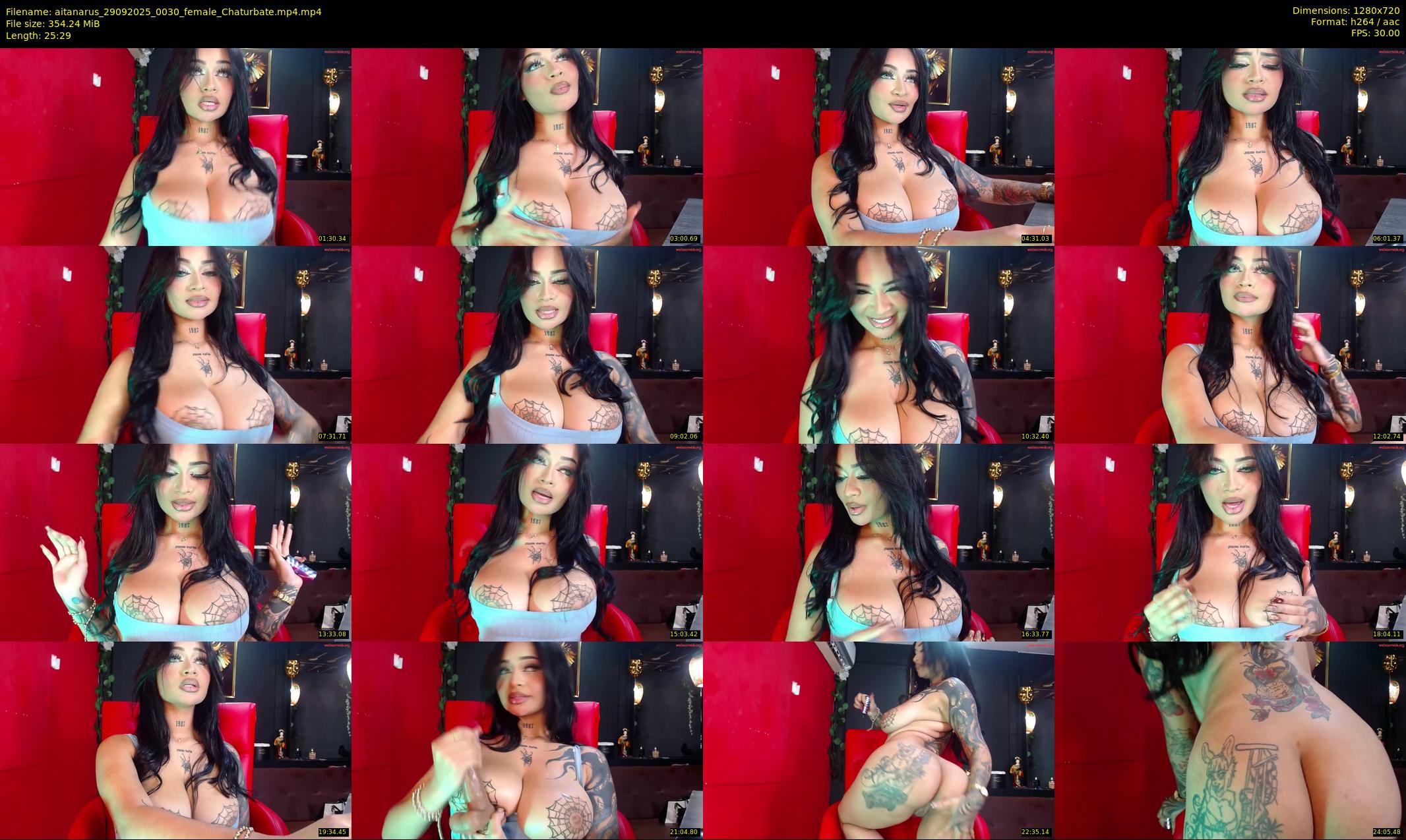 aitanarus — 26 minute Chaturbate female cam show recording, 720p, Sep 29, 2025