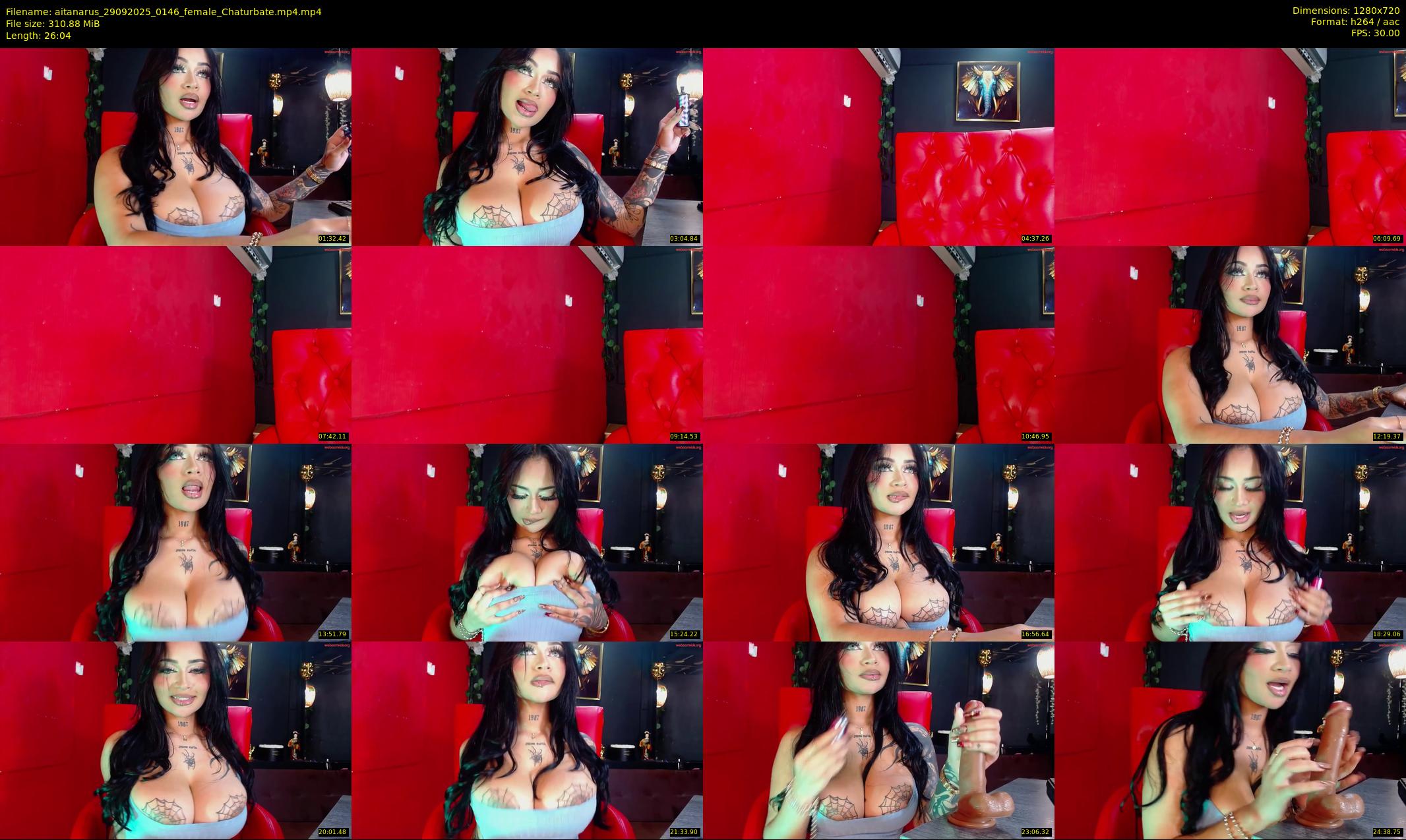 aitanarus — 27 minute Chaturbate female cam show recording, 720p, Sep 29, 2025