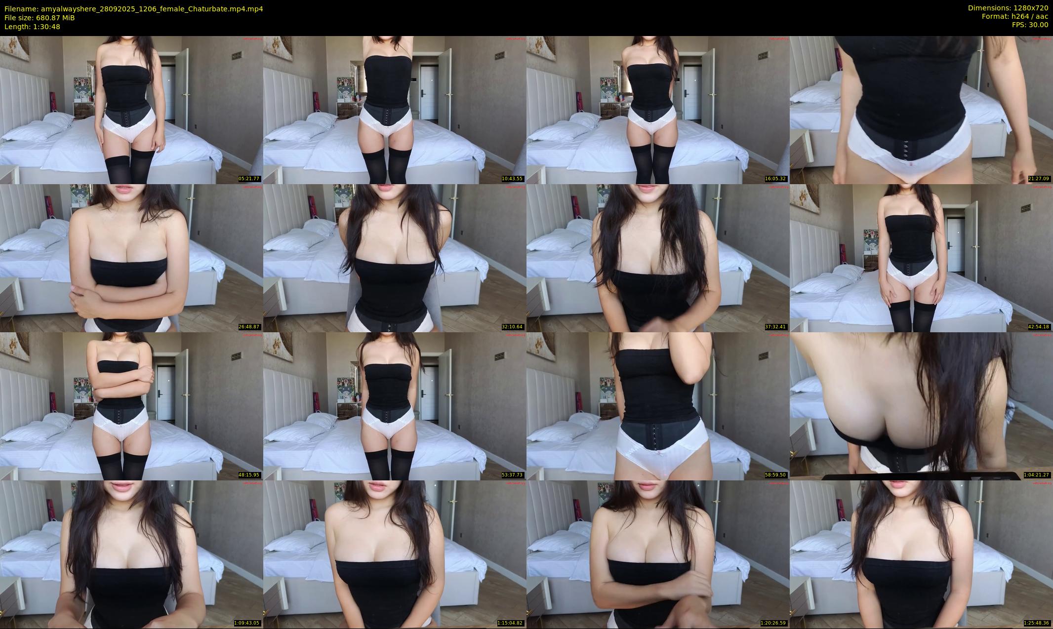 amyalwayshere — 91 minute Chaturbate female cam show recording, 720p, Sep 28, 2025