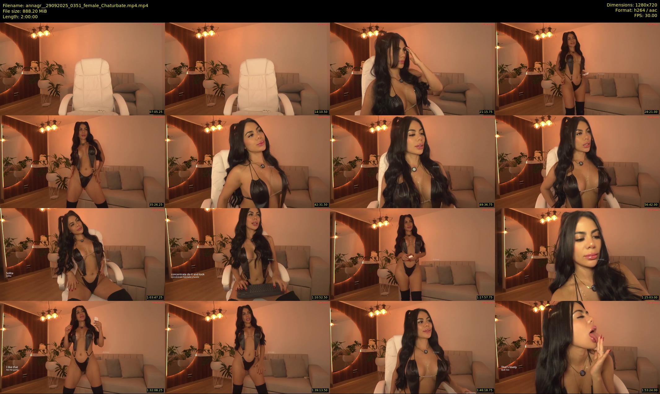 annagr_ — 120 minute Chaturbate female cam show recording, 720p, Sep 29, 2025
