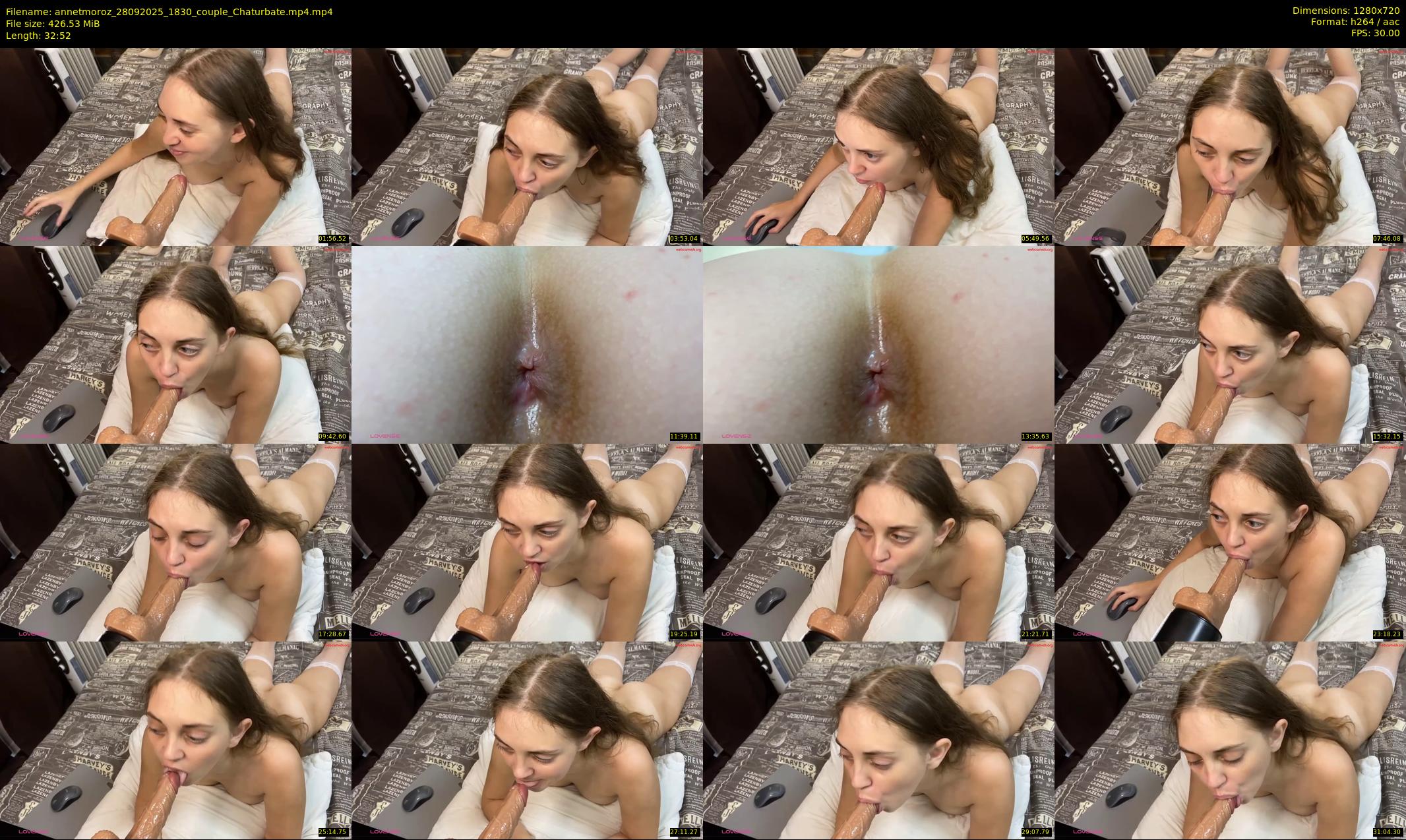 annetmoroz — 33 minute Chaturbate couple cam show recording, 720p, Sep 28, 2025