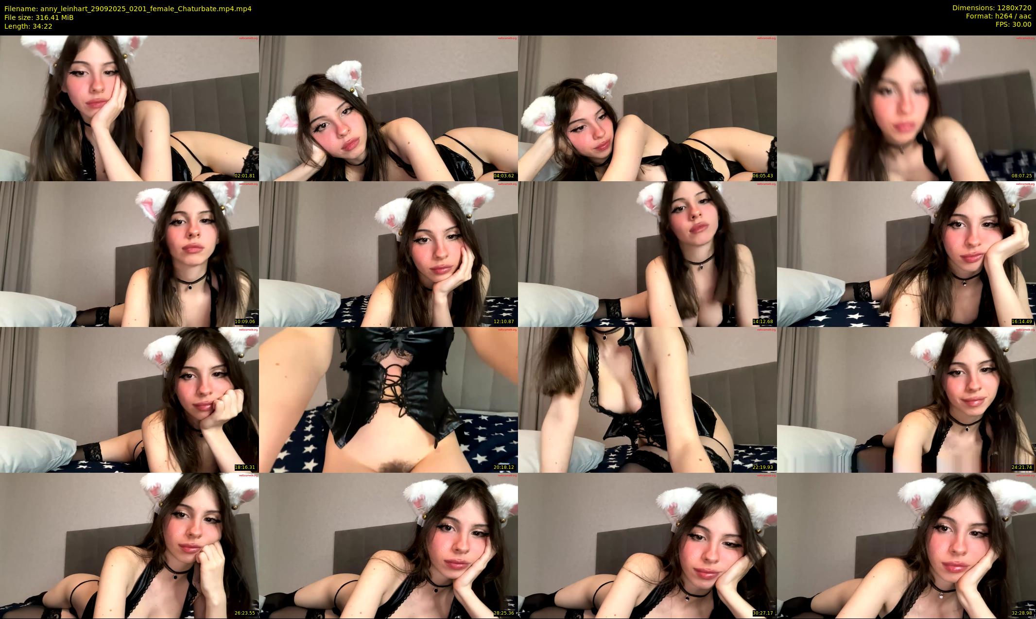 anny_leinhart — 35 minute Chaturbate female cam show recording, 720p, Sep 29, 2025