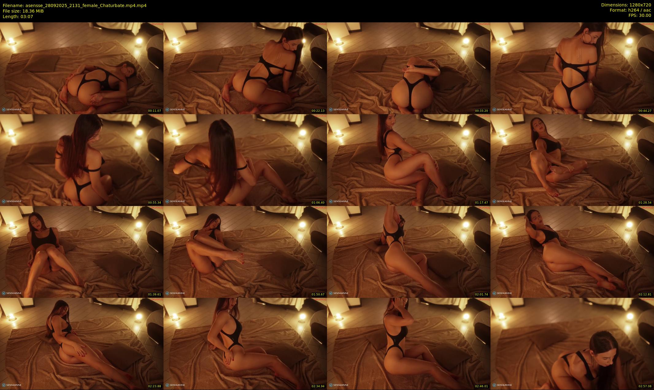 asensse — 4 minute Chaturbate female cam show recording, 720p, Sep 28, 2025