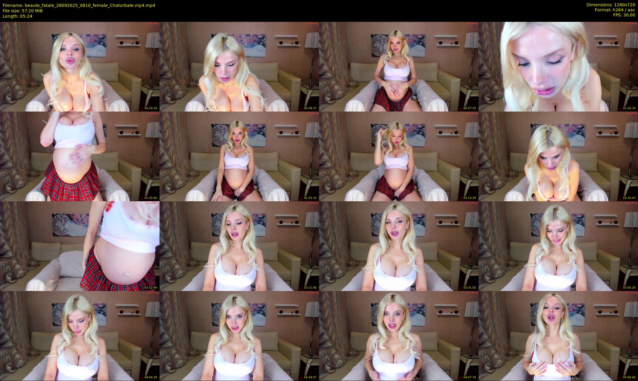 beaute_fatale — 6 minute Chaturbate female cam show recording, 720p, Sep 28, 2025