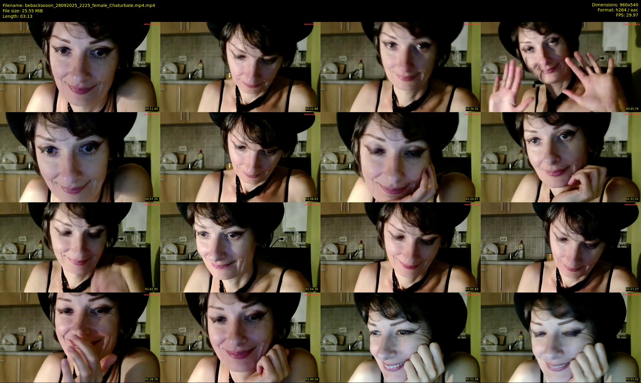 bebacksooon — 4 minute Chaturbate female cam show recording, 480p, Sep 28, 2025