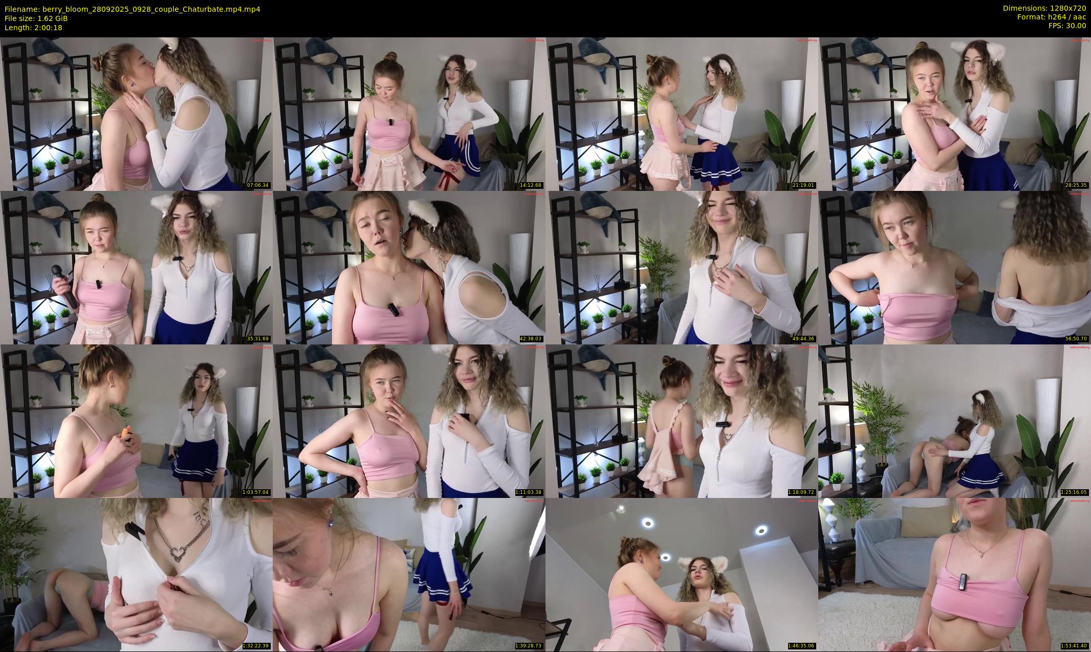 berry_bloom — 121 minute Chaturbate female cam show recording, 720p, Sep 28, 2025