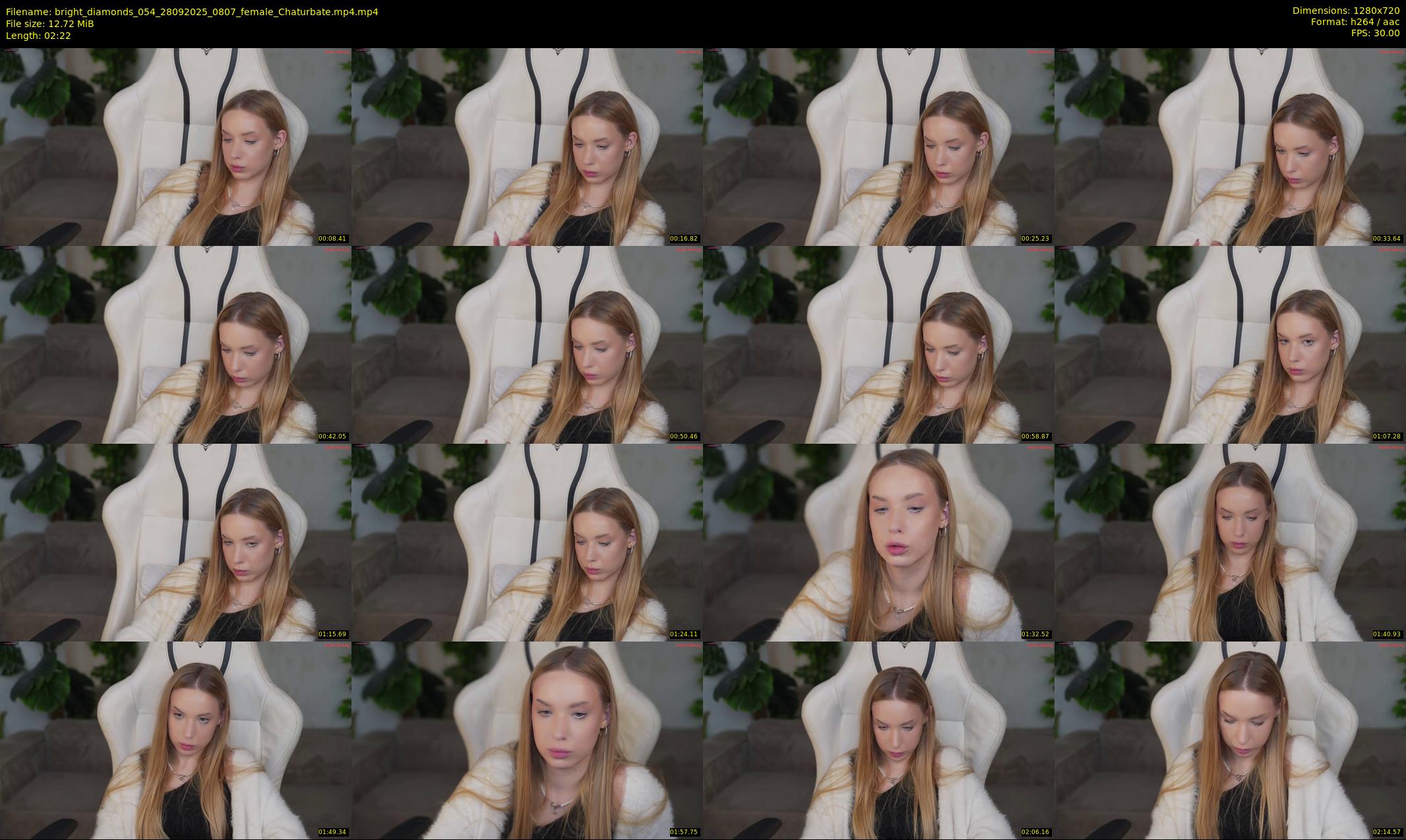 bright_diamonds_054 — 3 minute Chaturbate couple cam show recording, 720p, Sep 28, 2025