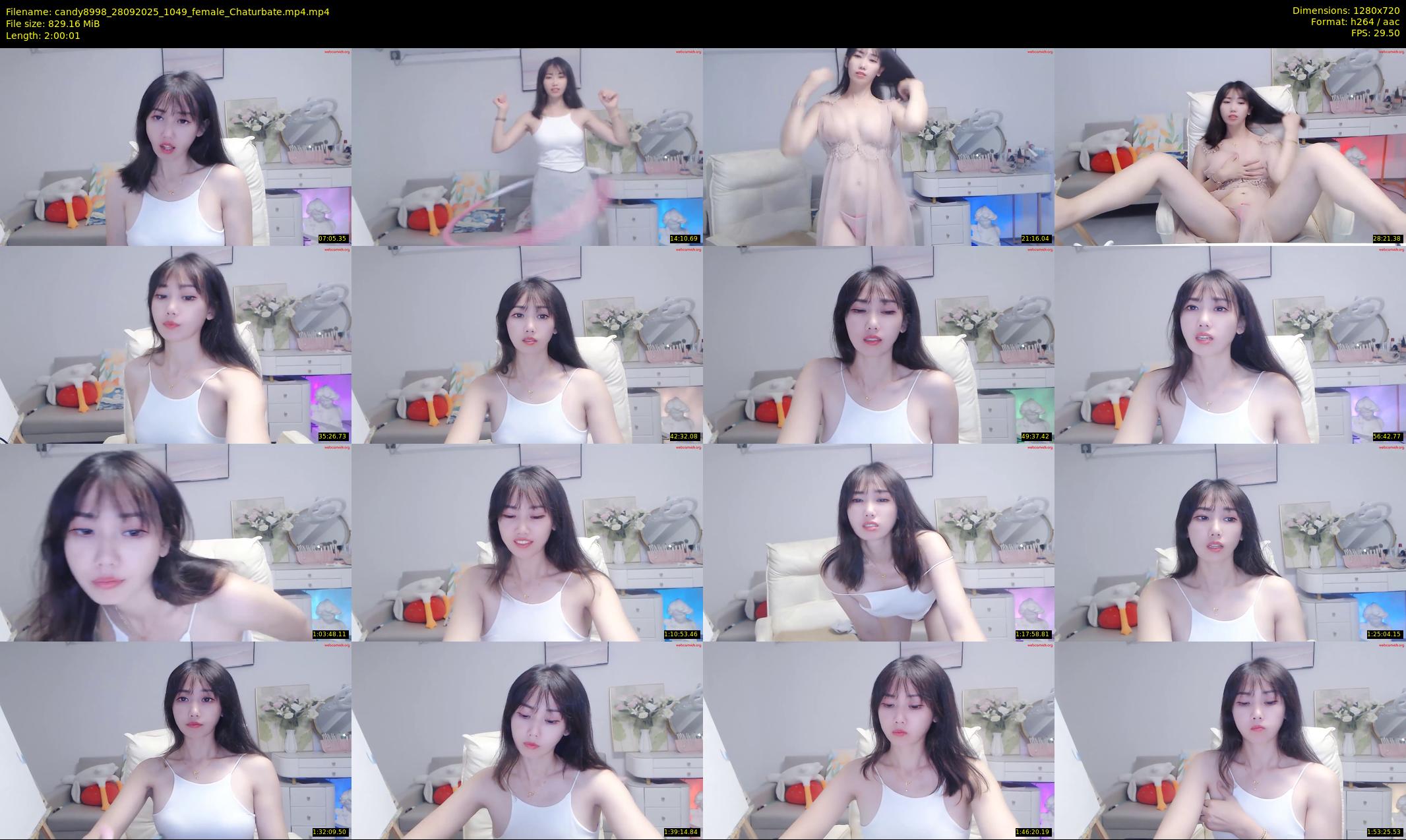 candy8998 — 121 minute Chaturbate female cam show recording, 720p, Sep 28, 2025