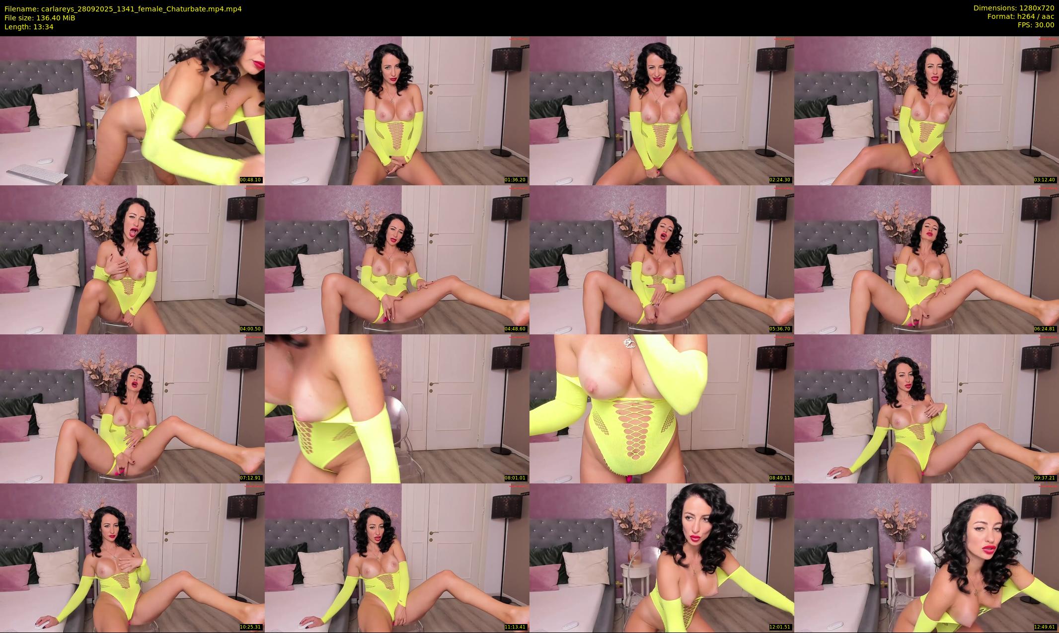 carlareys — 14 minute Chaturbate female cam show recording, 720p, Sep 28, 2025