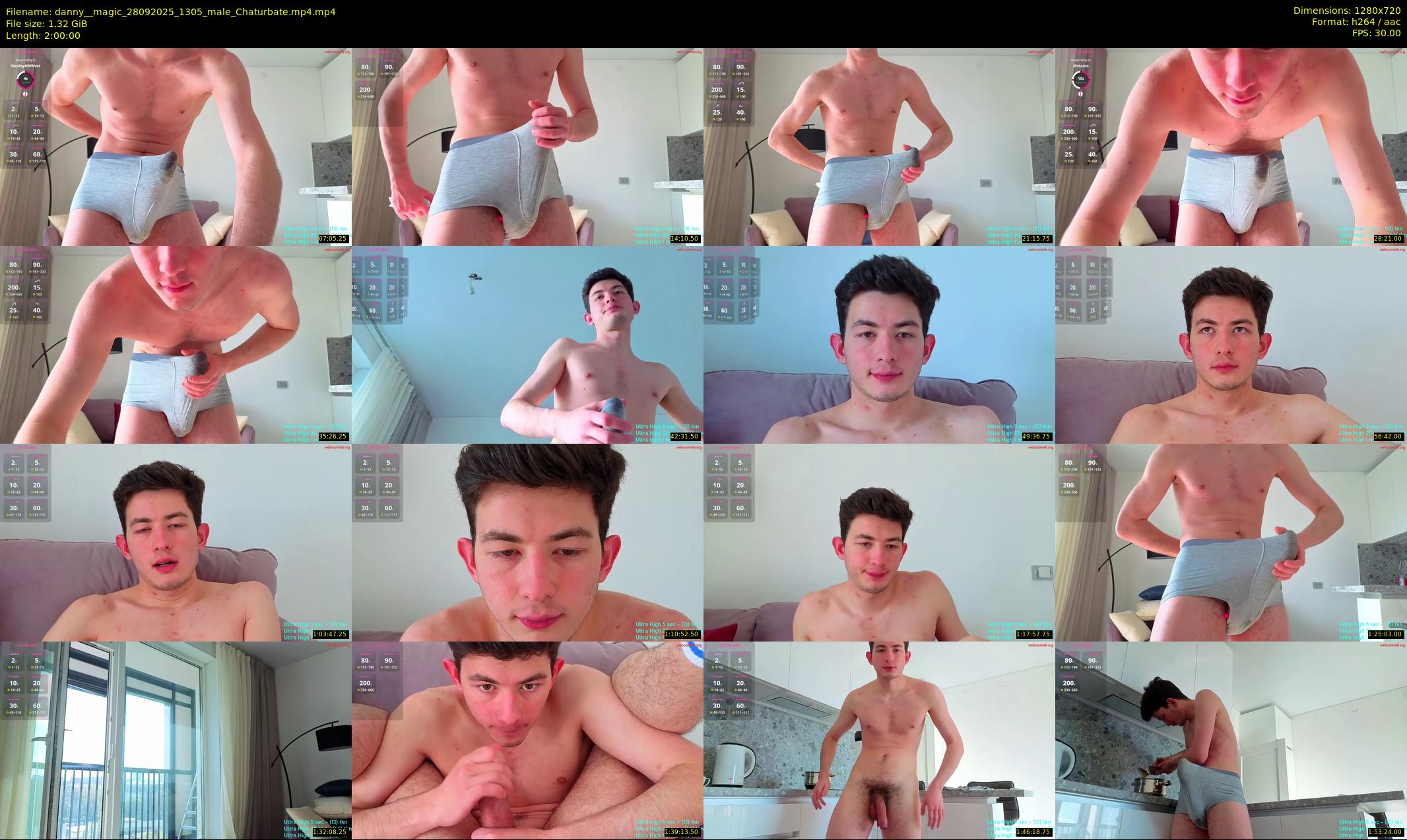 danny__magic — 120 minute Chaturbate male cam show recording, 720p, Sep 28, 2025