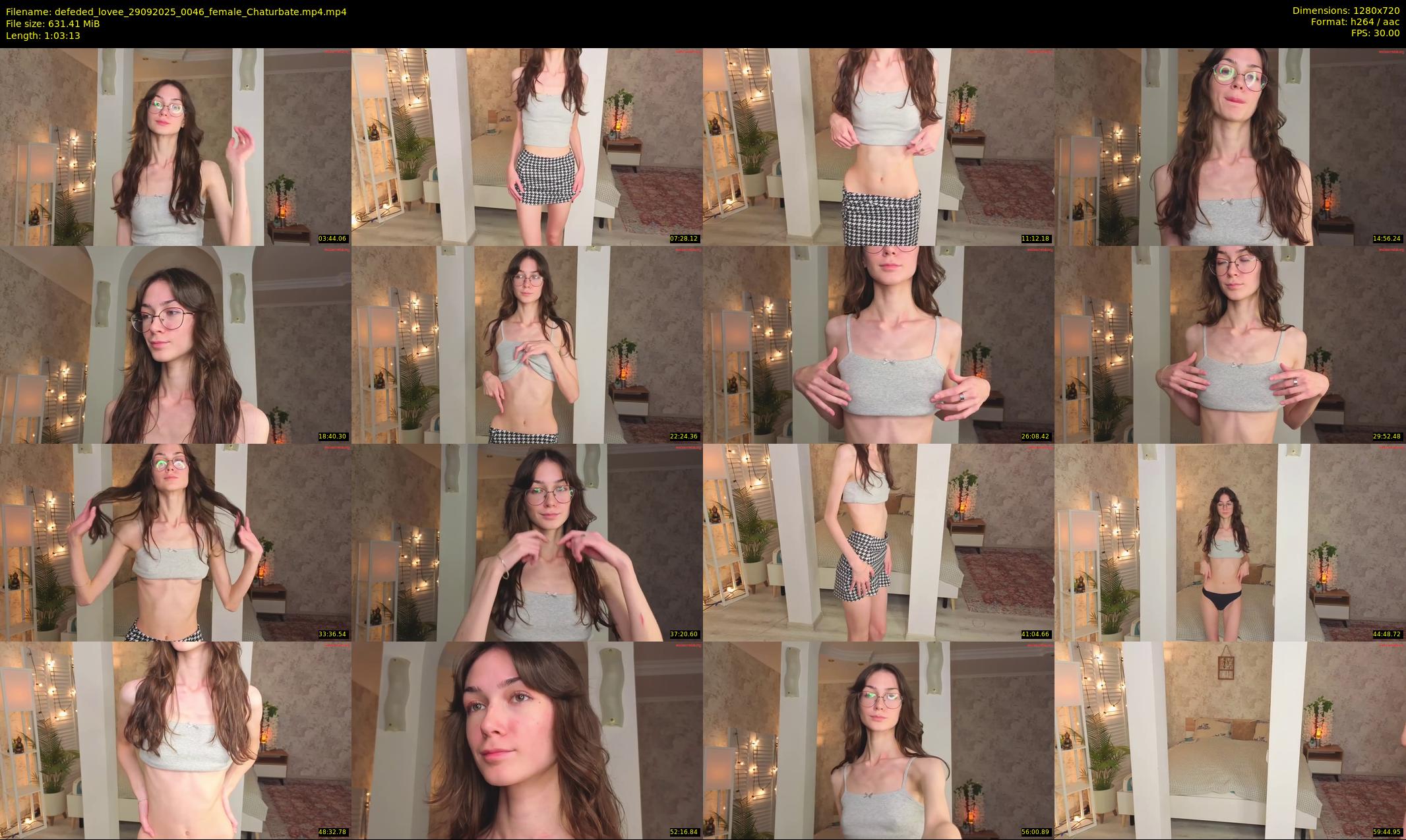 defeded_lovee — 64 minute Chaturbate female cam show recording, 720p, Sep 29, 2025