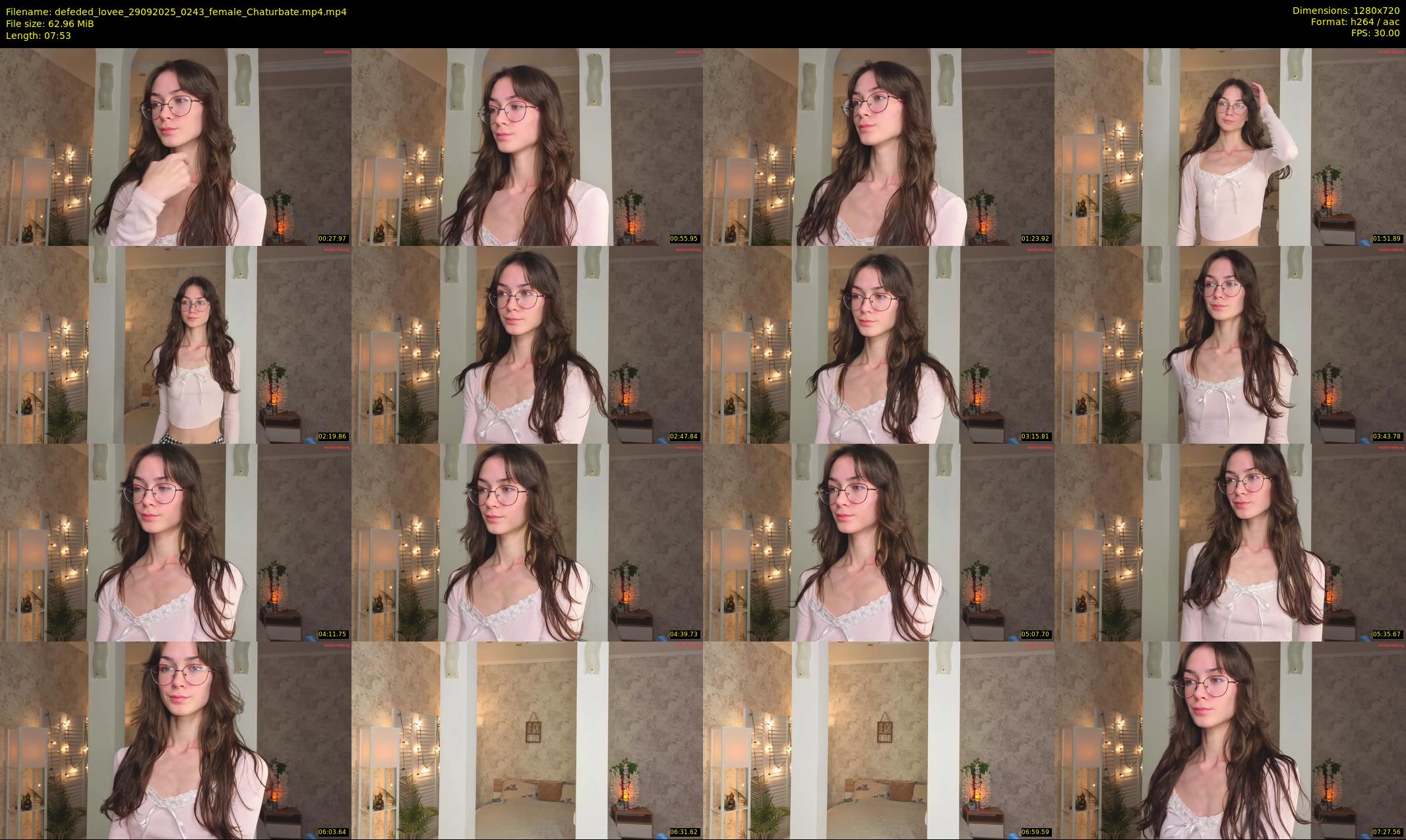 defeded_lovee — 8 minute Chaturbate female cam show recording, 720p, Sep 29, 2025