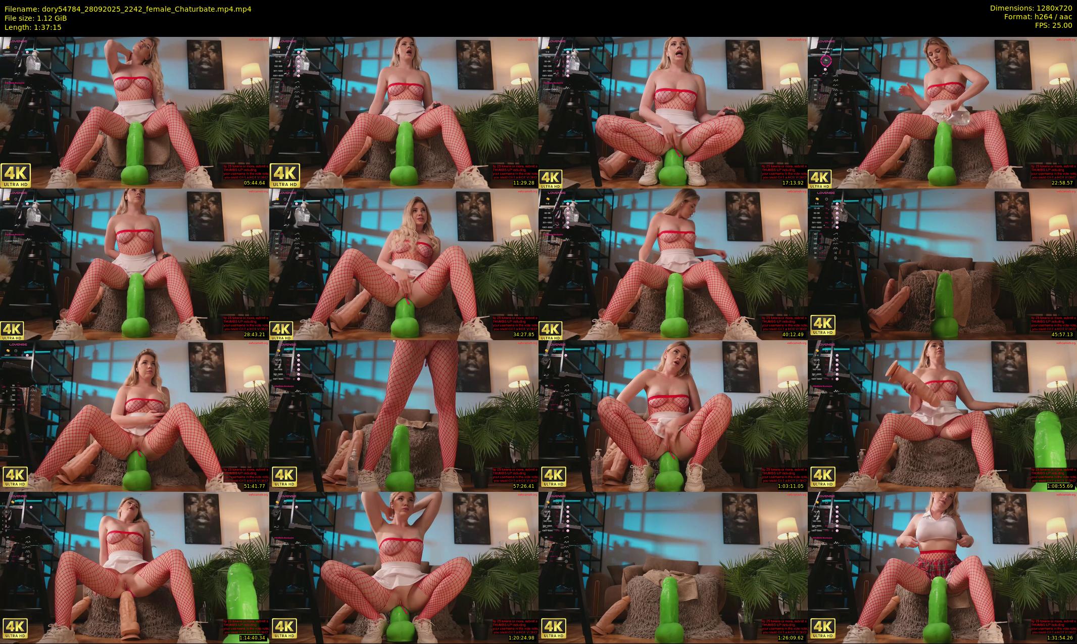 dory54784 — 98 minute Chaturbate female cam show recording, 720p, Sep 28, 2025