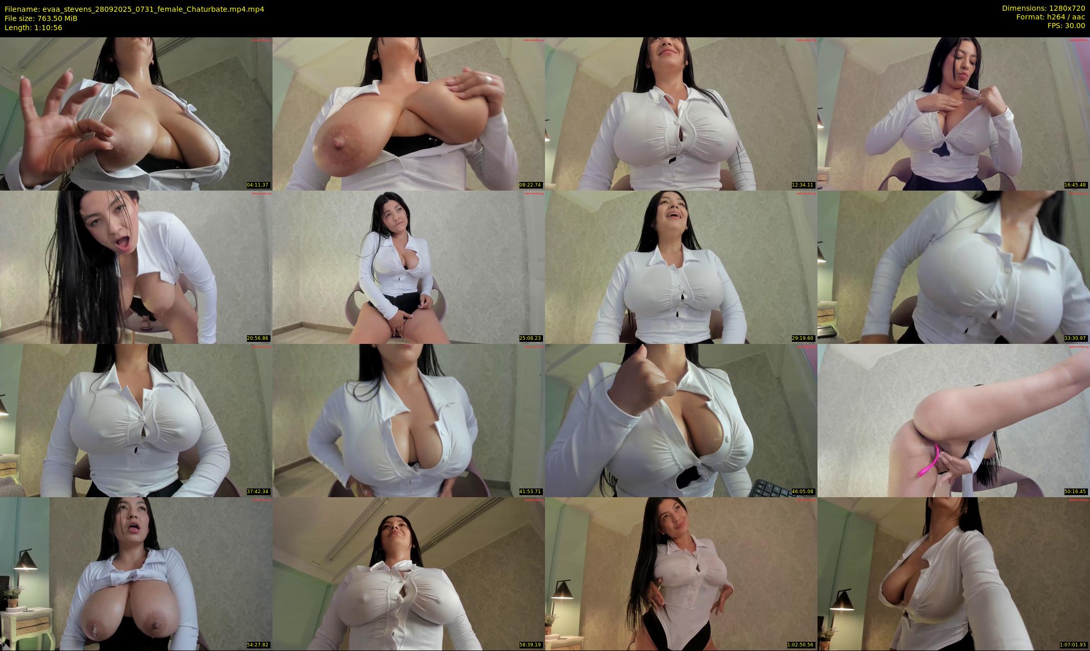 evaa_stevens — 71 minute Chaturbate female cam show recording, 720p, Sep 28, 2025