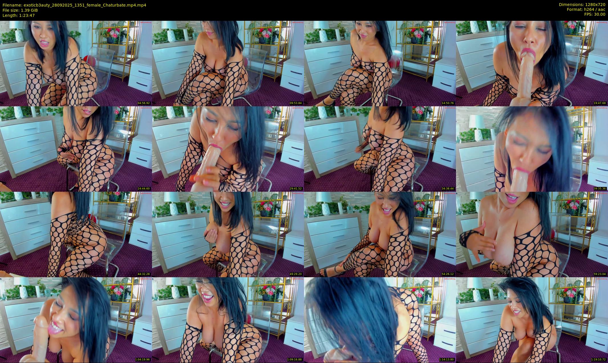 exoticb3auty — 84 minute Chaturbate female cam show recording, 720p, Sep 28, 2025