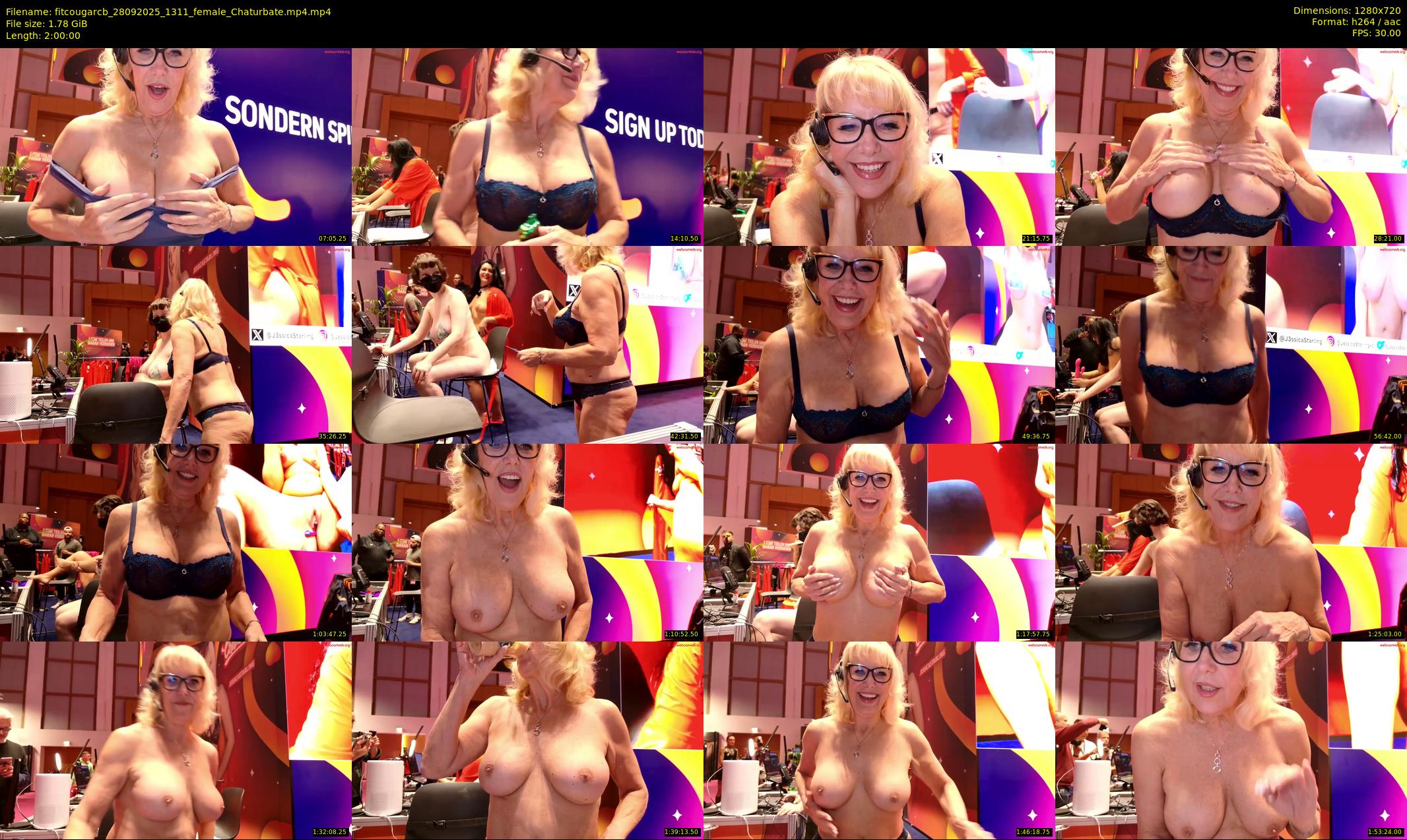 fitcougarcb — 120 minute Chaturbate female cam show recording, 720p, Sep 28, 2025