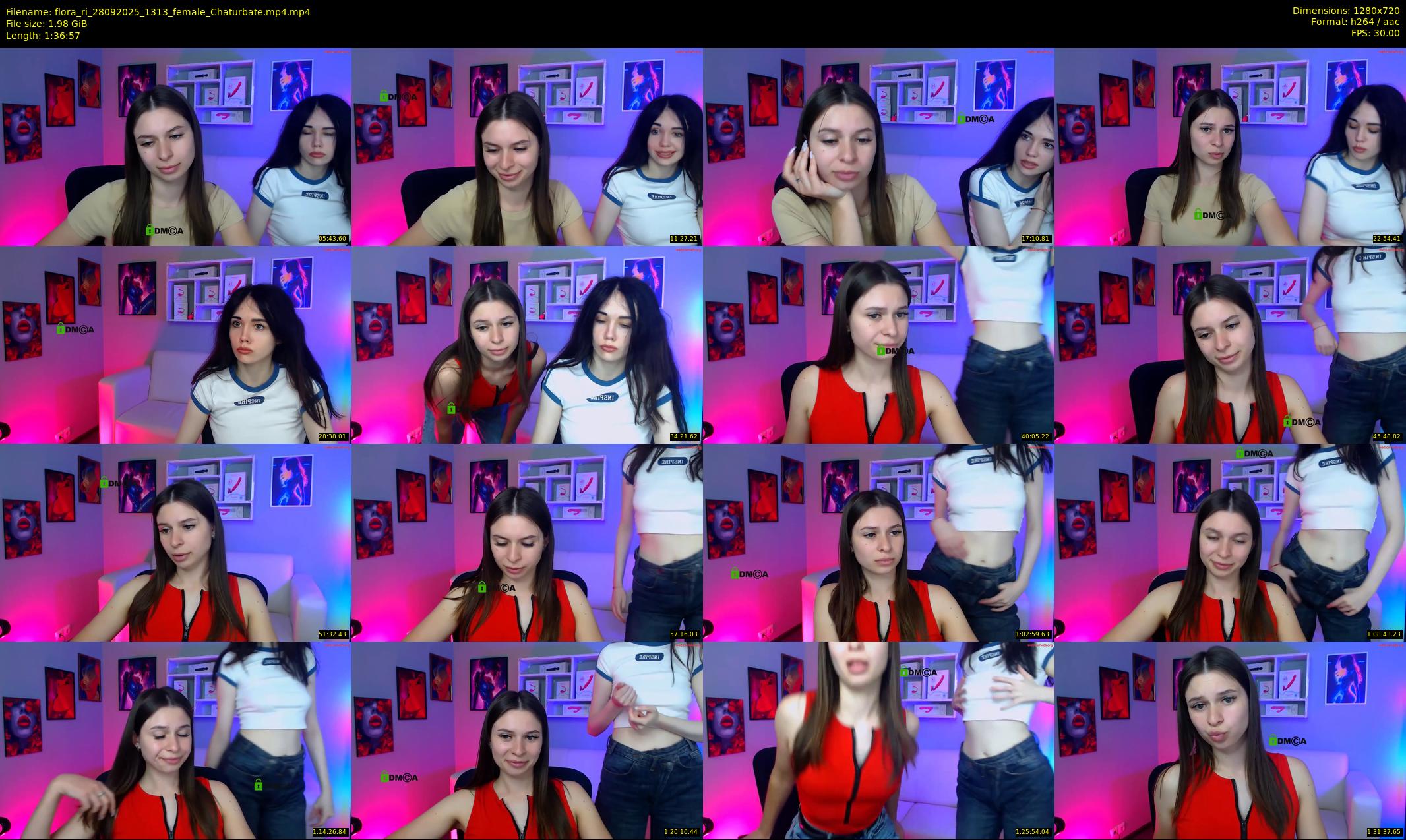 flora_ri — 97 minute Chaturbate female cam show recording, 720p, Sep 28, 2025