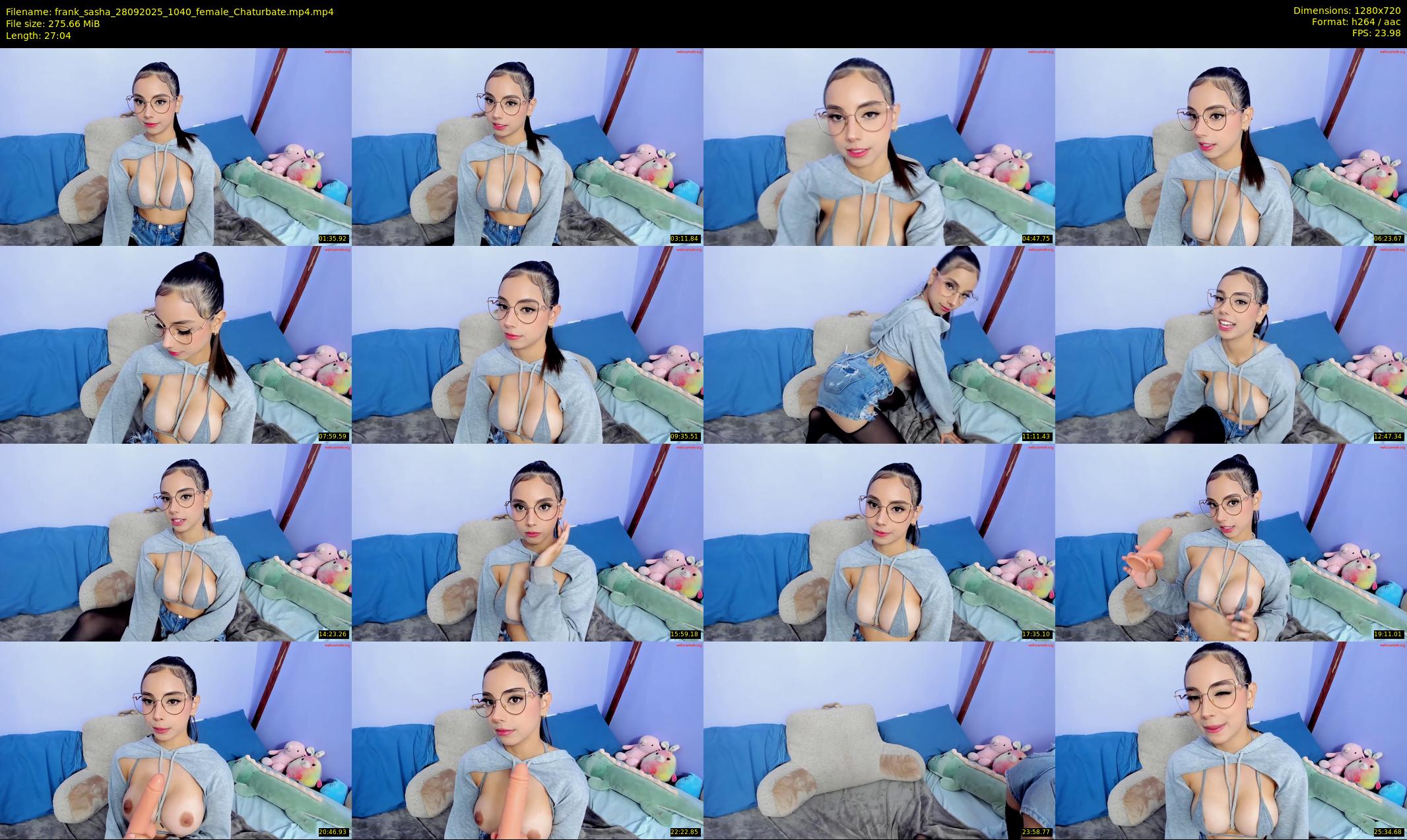 frank_sasha — 28 minute Chaturbate couple cam show recording, 720p, Sep 28, 2025