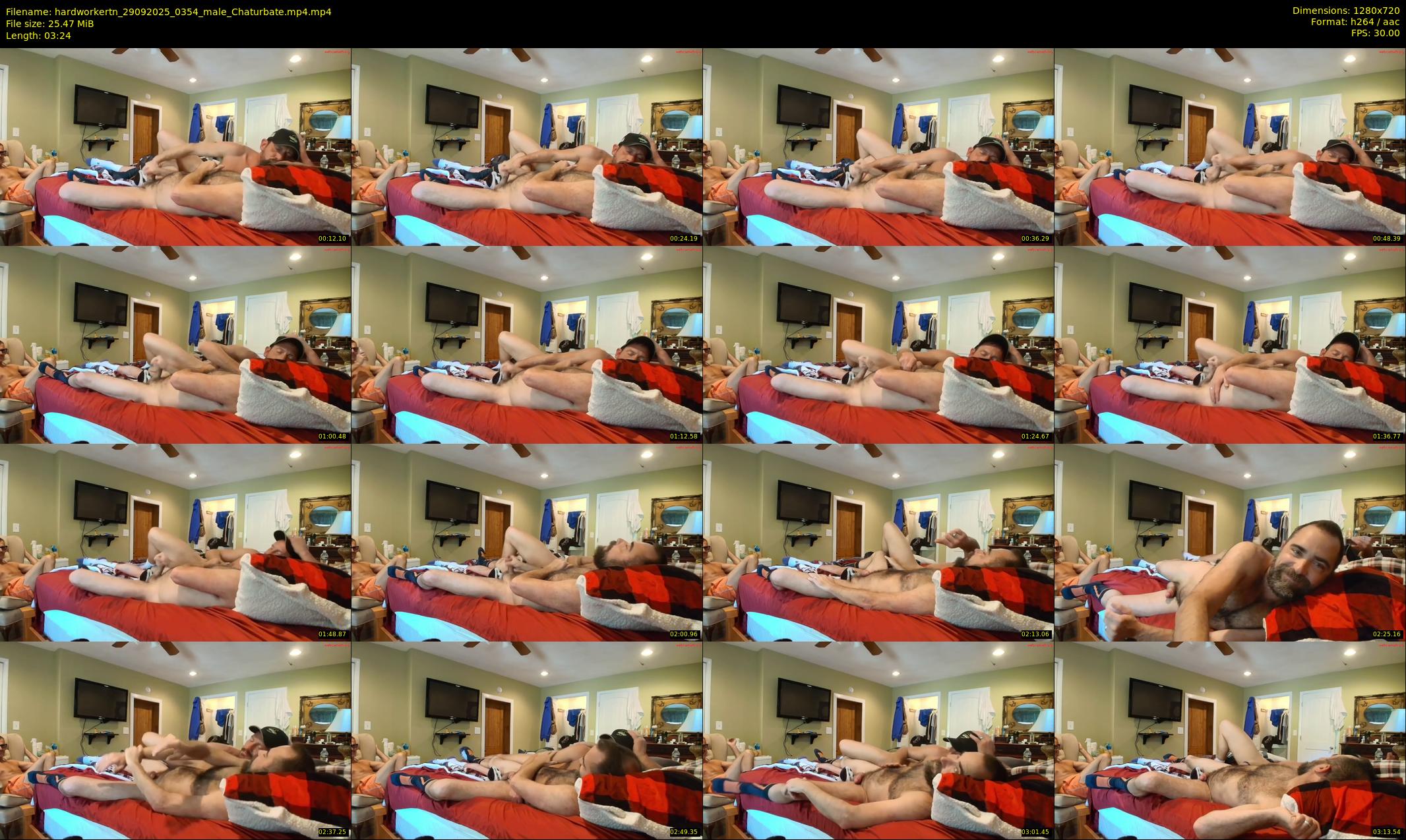 hardworkertn — 4 minute Chaturbate male cam show recording, 720p, Sep 29, 2025