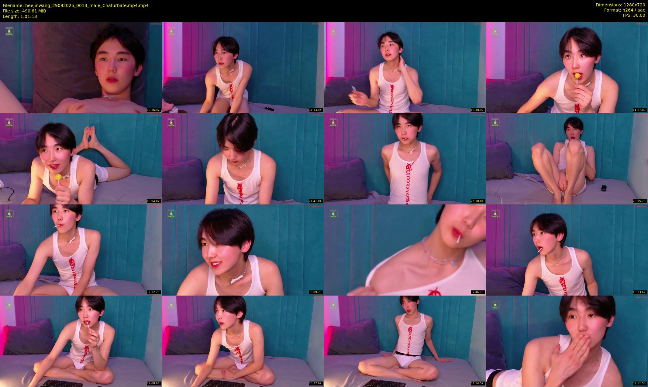 heejinwang — 62 minute Chaturbate male cam show recording, 720p, Sep 29, 2025