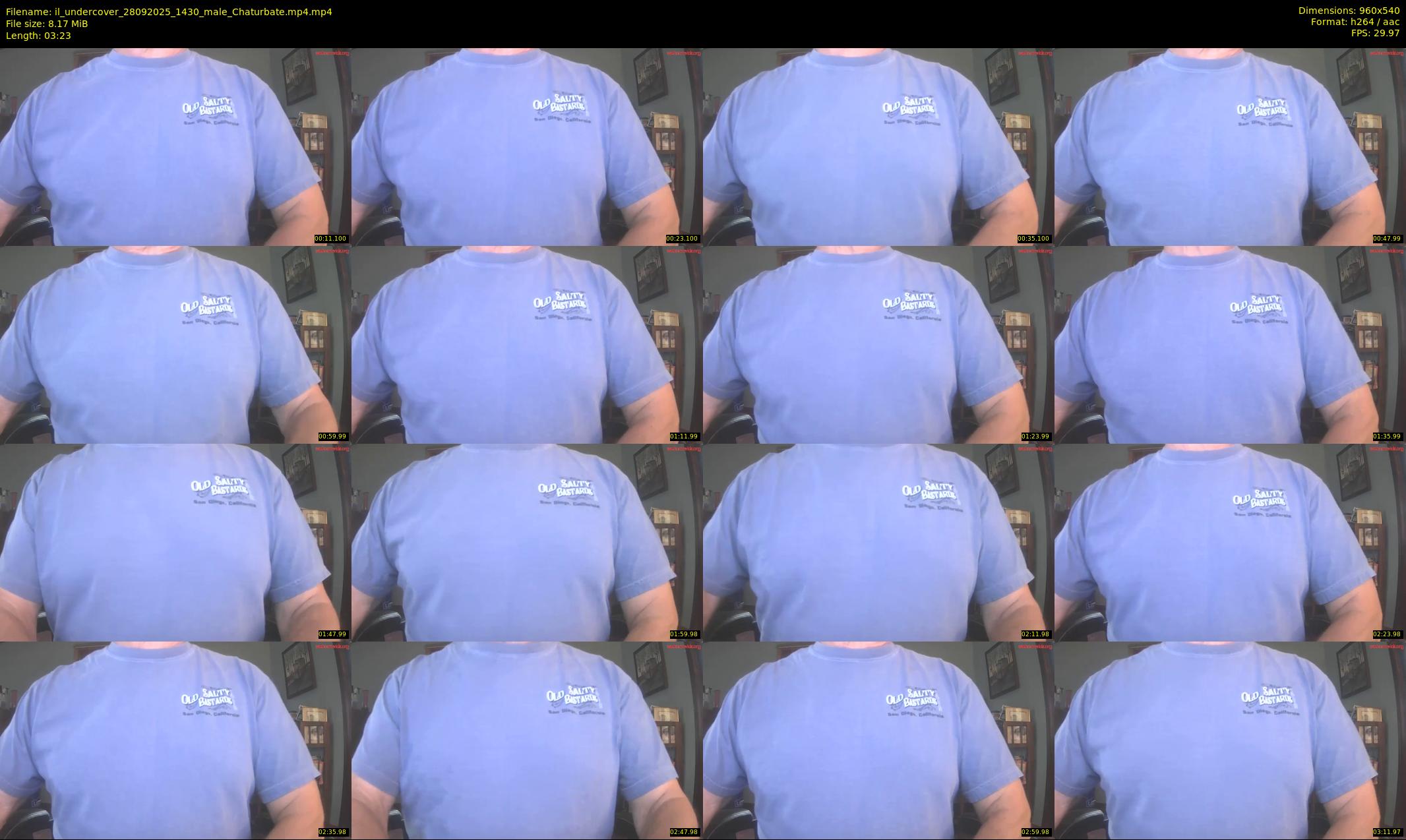 il_undercover — 4 minute Chaturbate male cam show recording, 480p, Sep 28, 2025