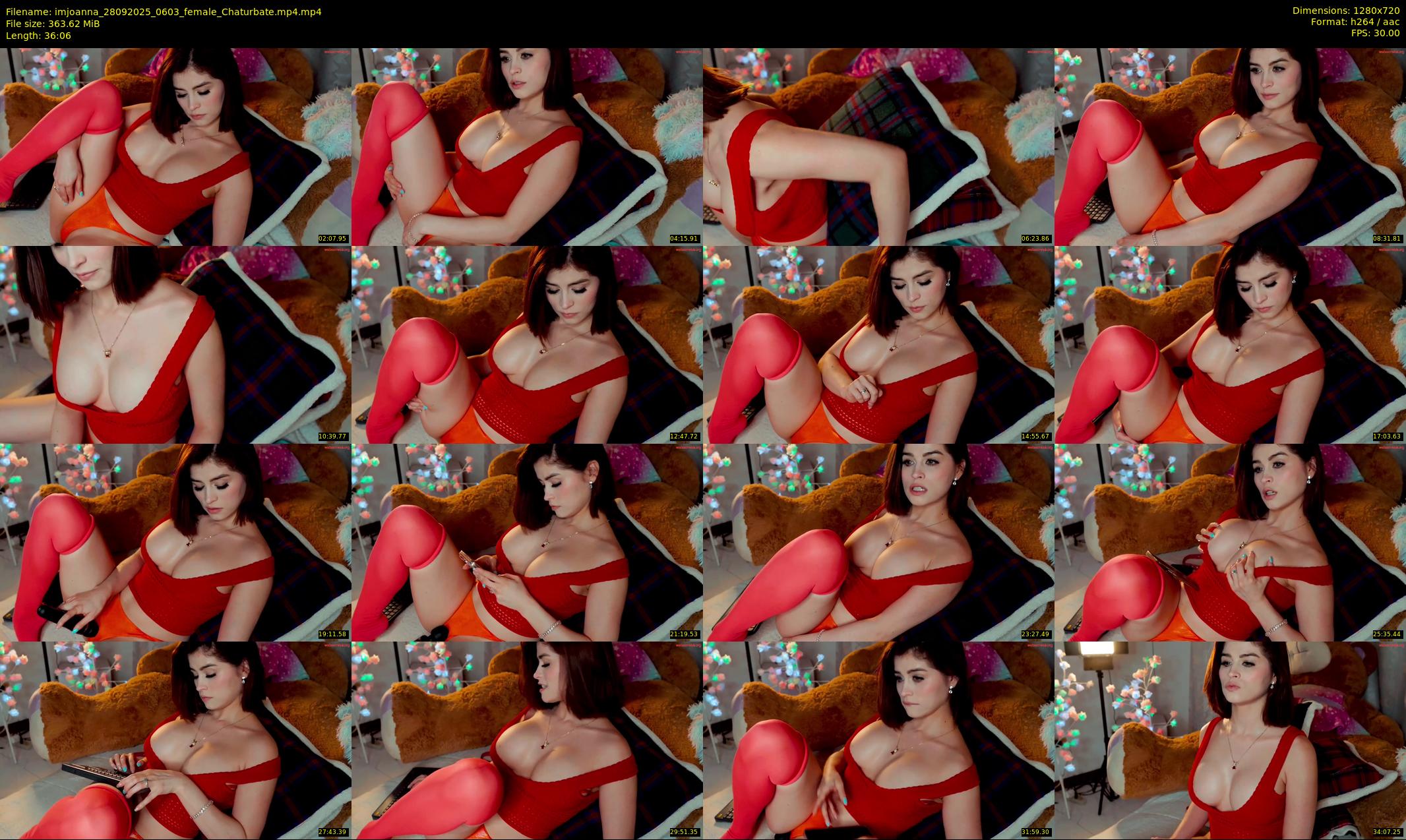 imjoanna — 37 minute Chaturbate female cam show recording, 720p, Sep 28, 2025