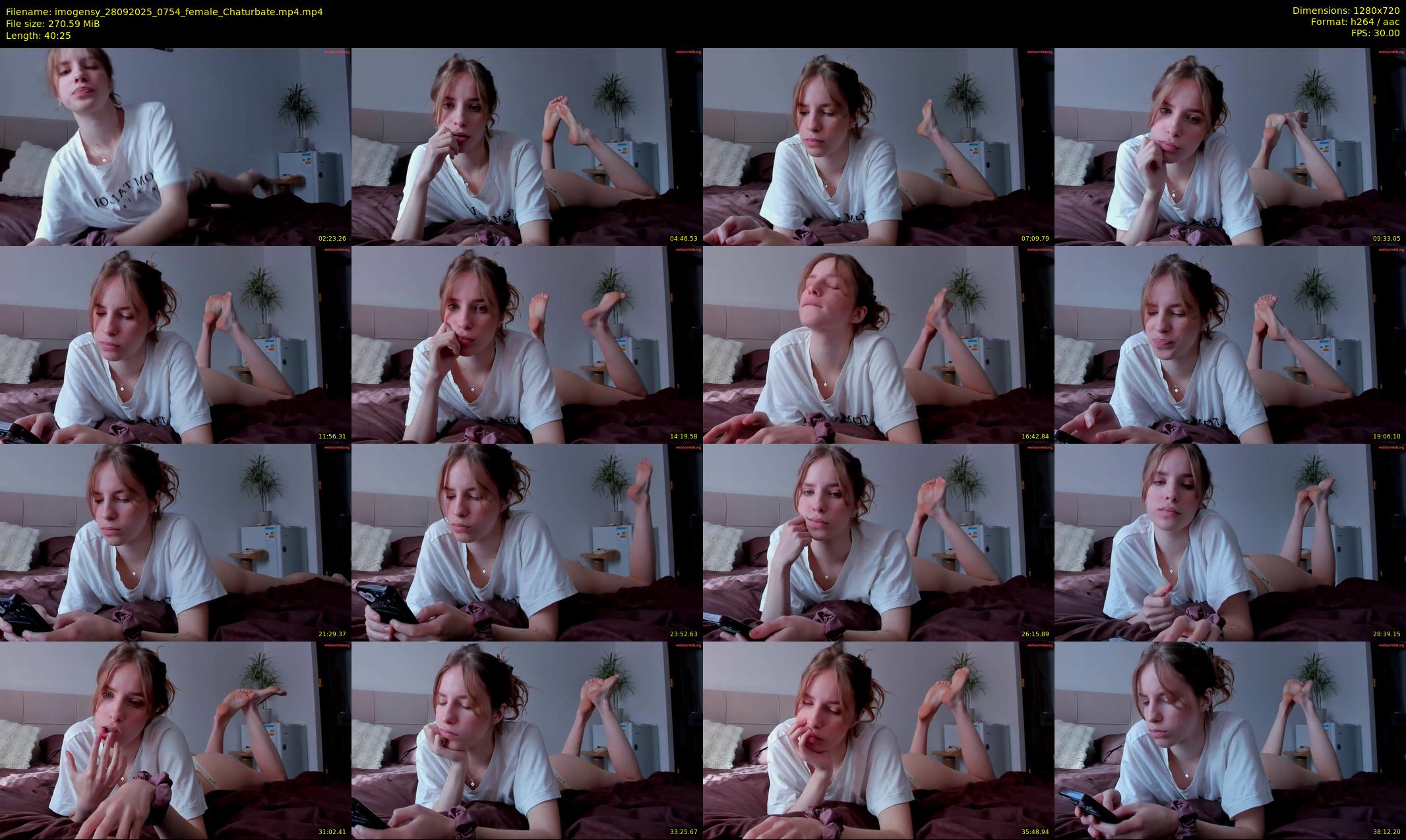 imogensy — 41 minute Chaturbate female cam show recording, 720p, Sep 28, 2025