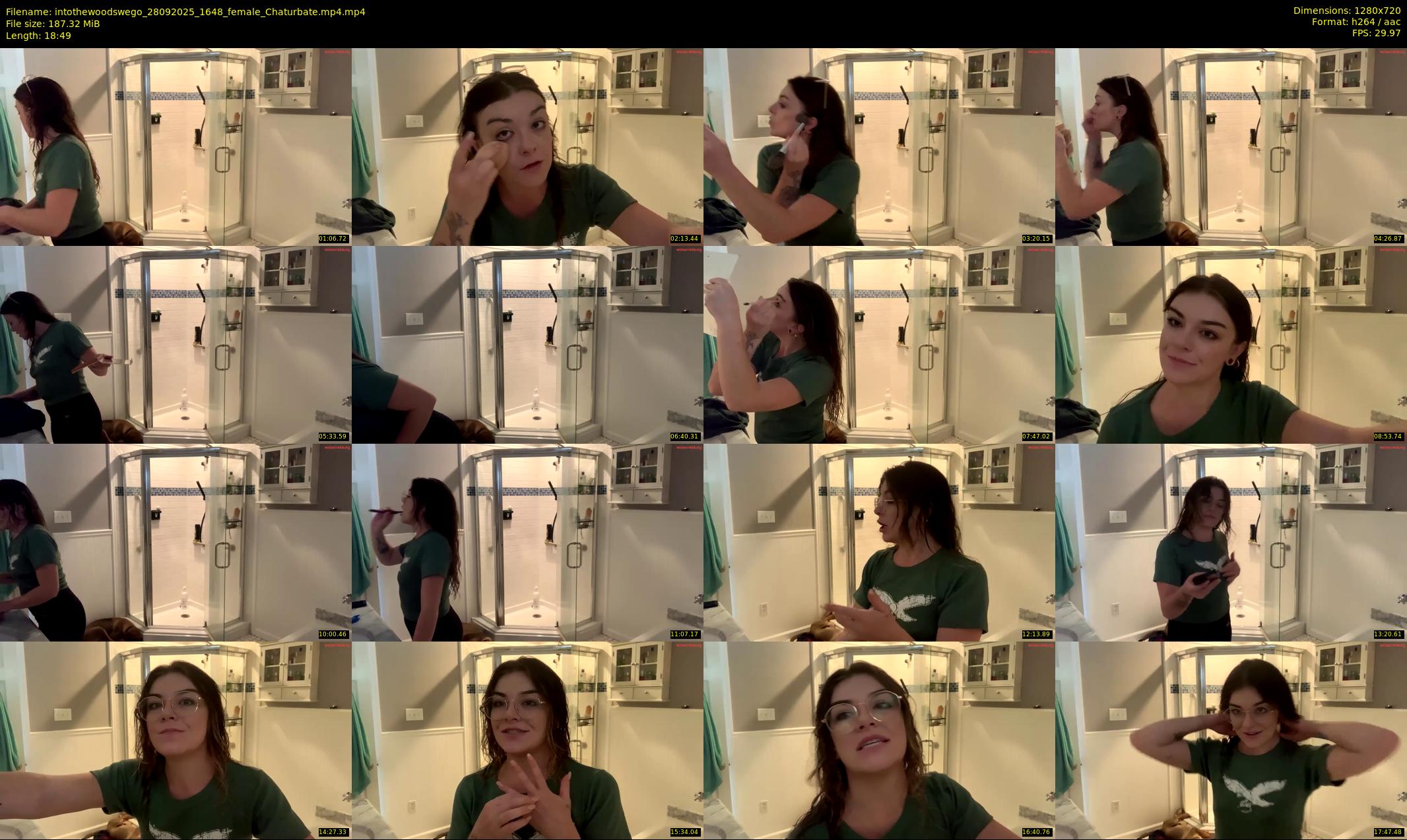 intothewoodswego — 19 minute Chaturbate female cam show recording, 720p, Sep 28, 2025