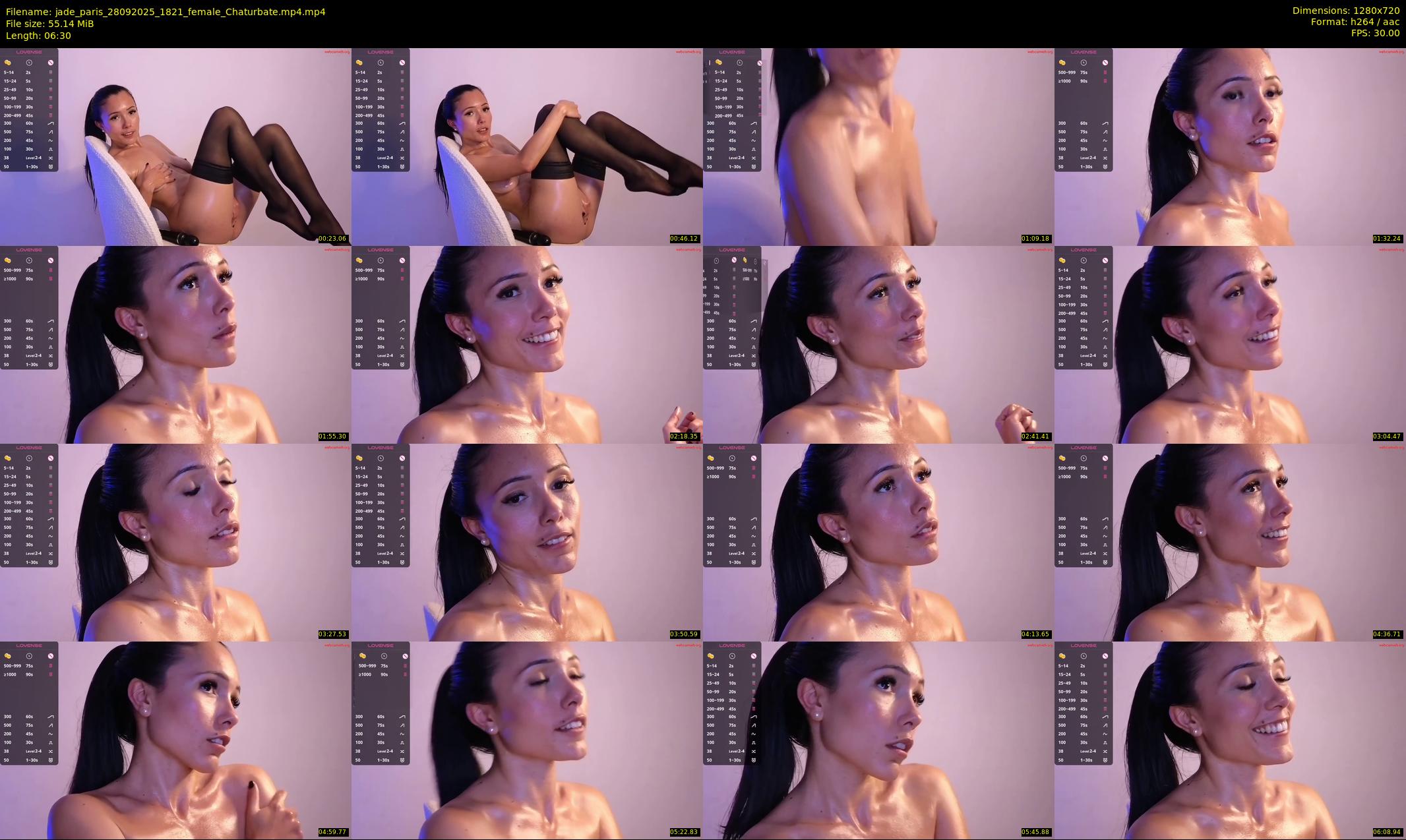 jade_paris — 7 minute Chaturbate female cam show recording, 720p, Sep 28, 2025