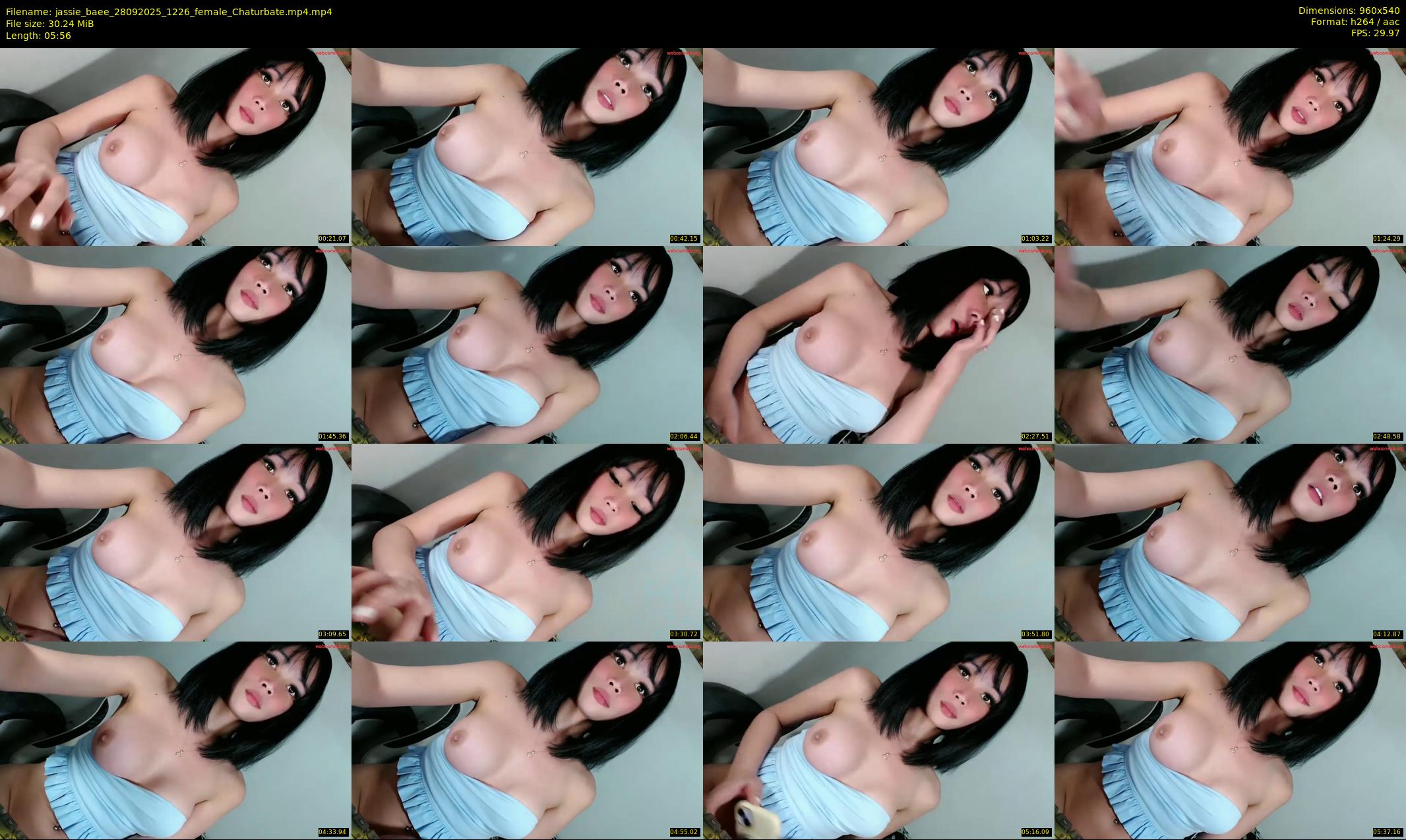 jassie_baee — 6 minute Chaturbate female cam show recording, 480p, Sep 28, 2025