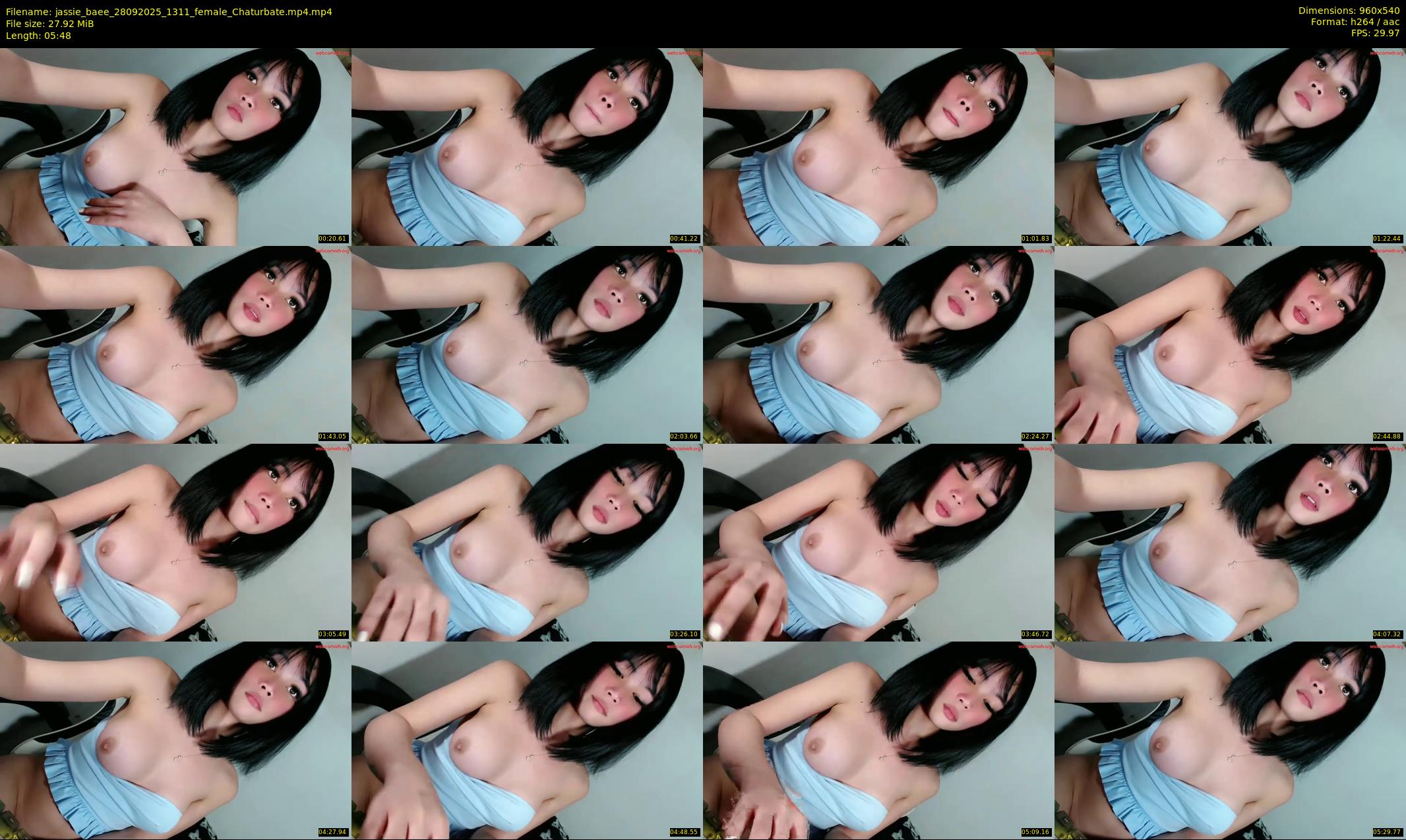 jassie_baee — 6 minute Chaturbate female cam show recording, 480p, Sep 28, 2025