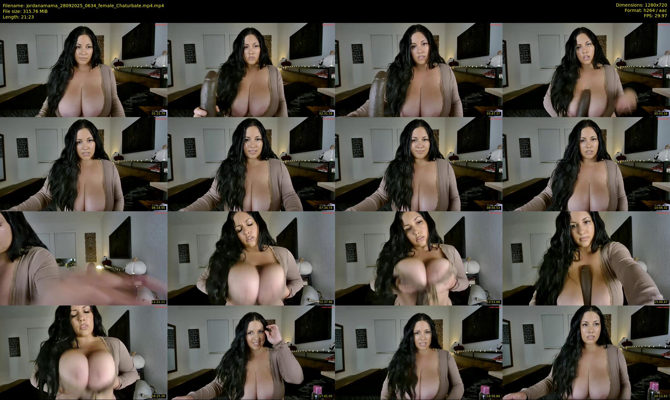 jordanamama — 22 minute Chaturbate couple cam show recording, 720p, Sep 28, 2025