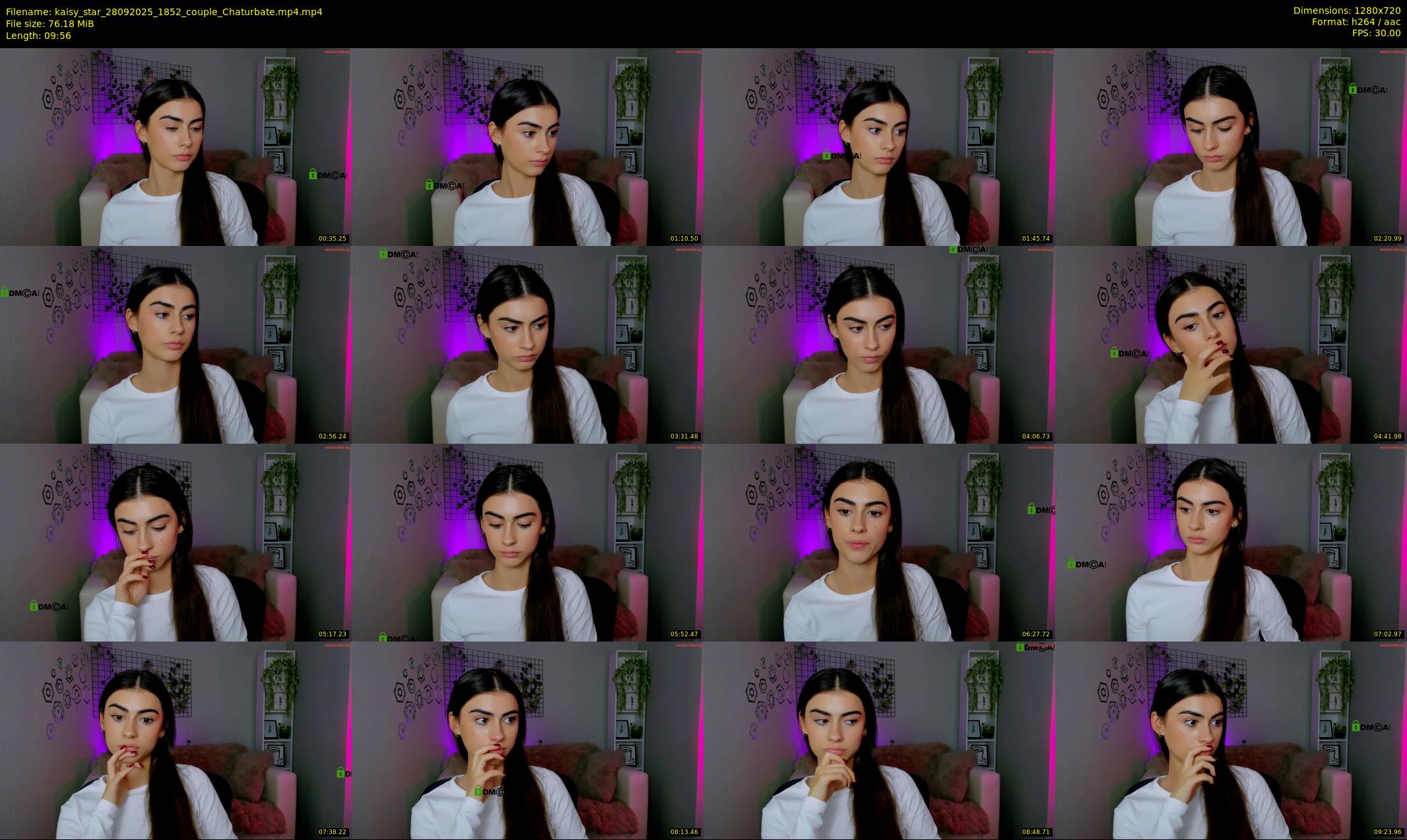 kaisy_star — 10 minute Chaturbate female cam show recording, 720p, Sep 28, 2025