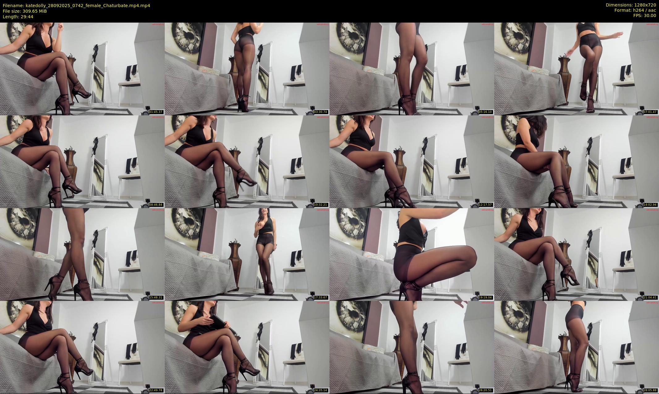 katedolly — 30 minute Chaturbate female cam show recording, 720p, Sep 28, 2025