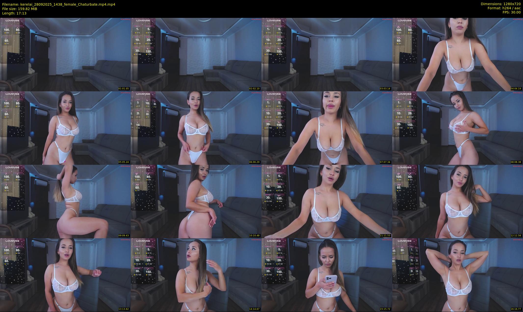 kerelai — 18 minute Chaturbate female cam show recording, 720p, Sep 28, 2025