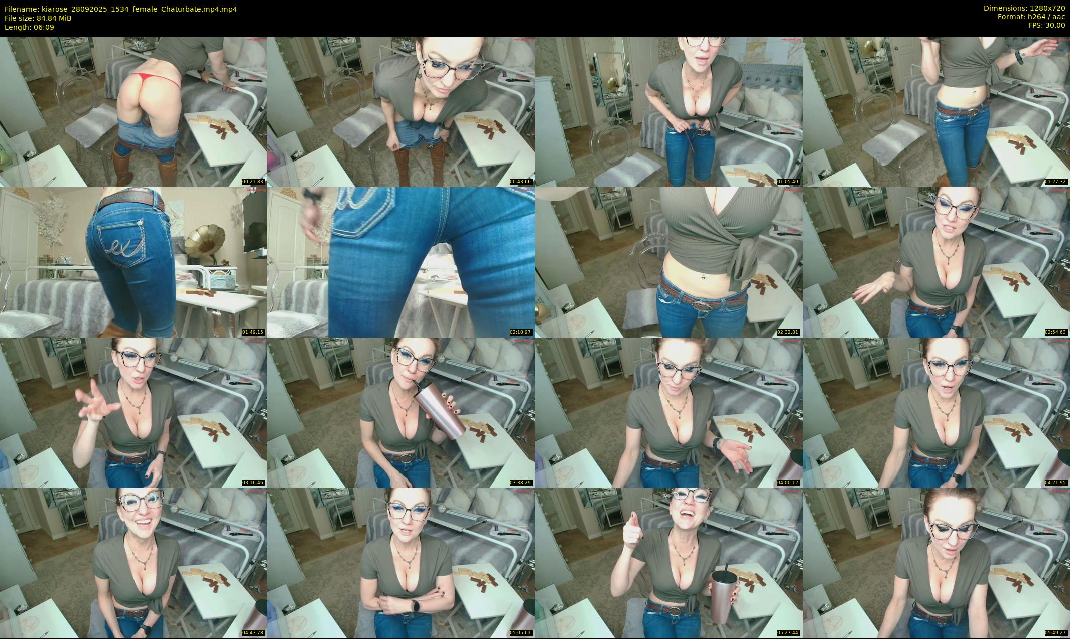 kiarose — 7 minute Chaturbate female cam show recording, 720p, Sep 28, 2025