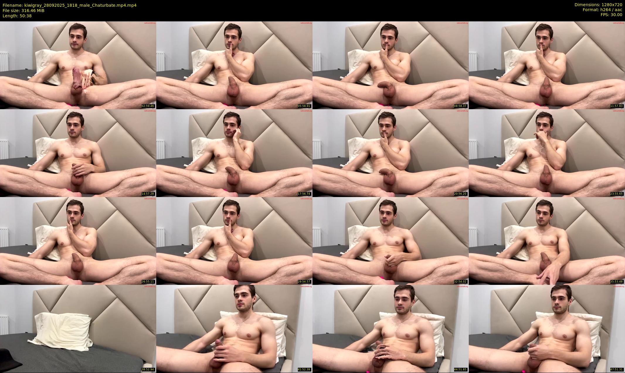 kiwigray — 51 minute Chaturbate male cam show recording, 720p, Sep 28, 2025