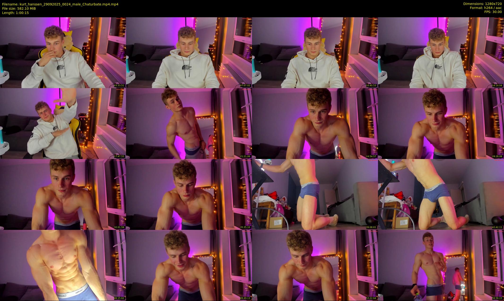 kurt_hanssen — 61 minute Chaturbate male cam show recording, 720p, Sep 29, 2025