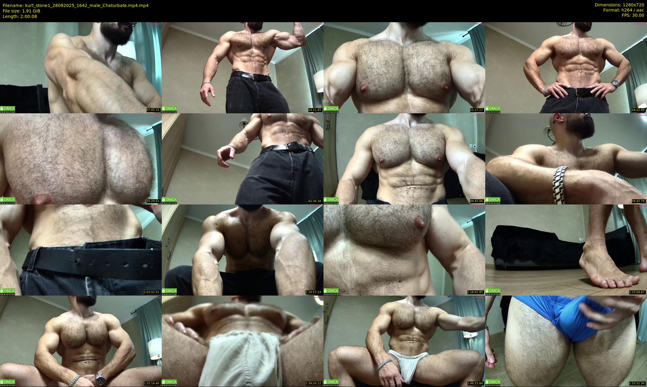 kurt_stone1 — 121 minute Chaturbate male cam show recording, 720p, Sep 28, 2025